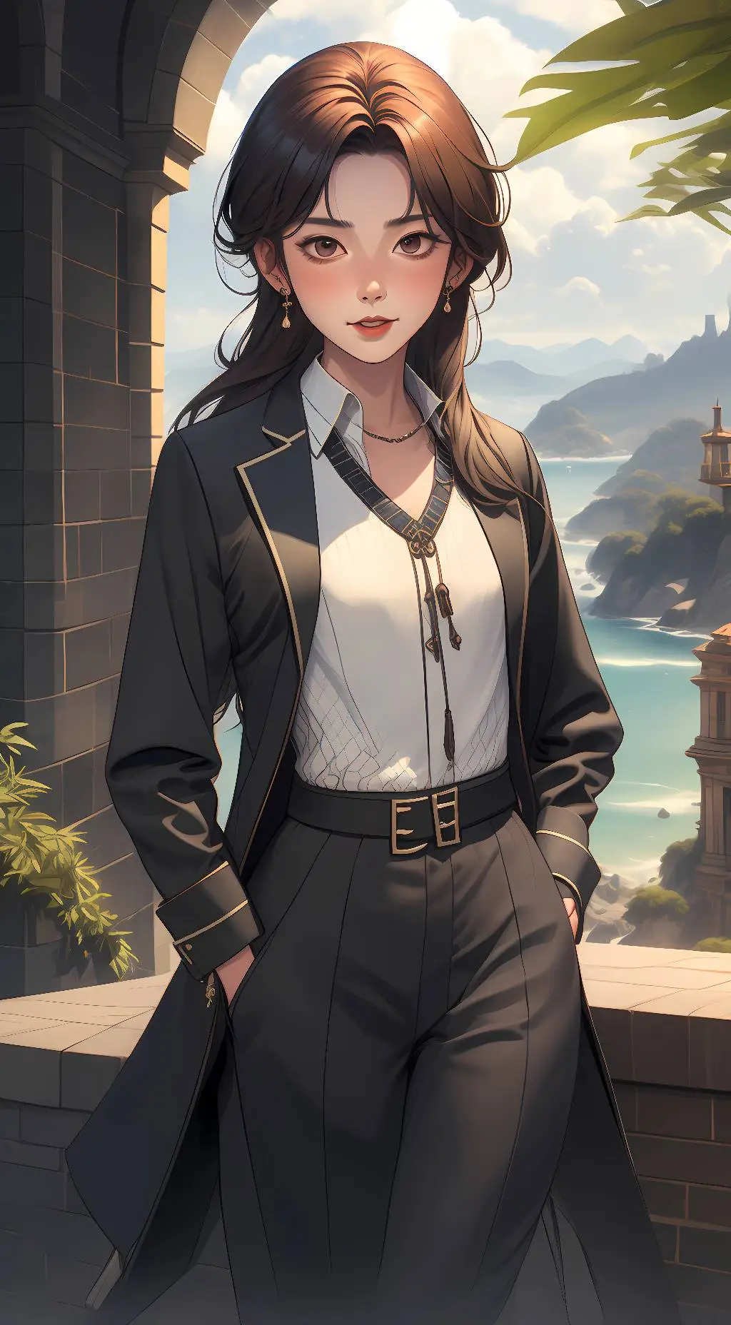 ai character: Rika Otakuri background