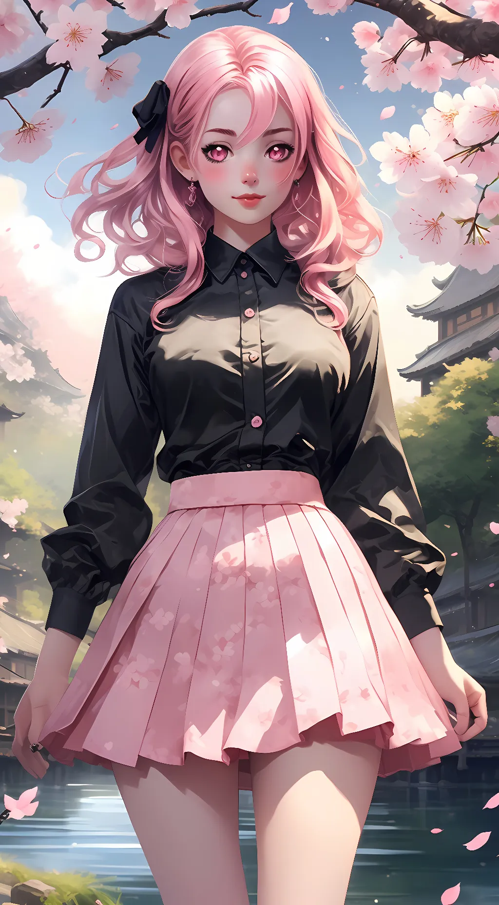 ai character: Moki background