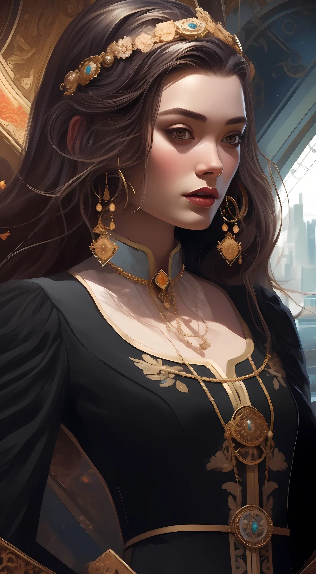 ai character: Your Mom  background