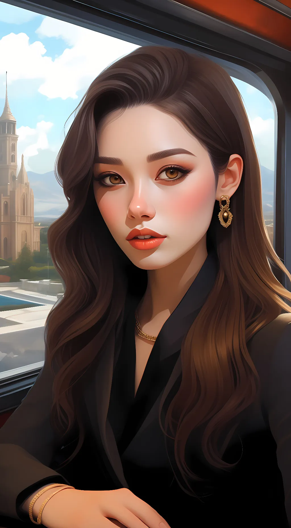 ai character: Taylor  background