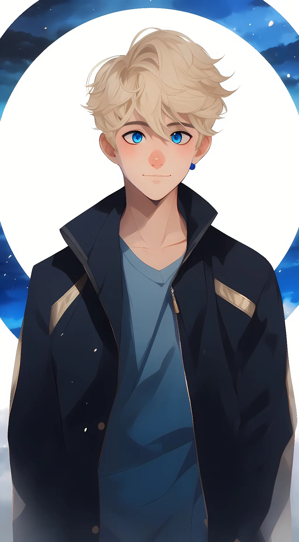 ai character: leo background