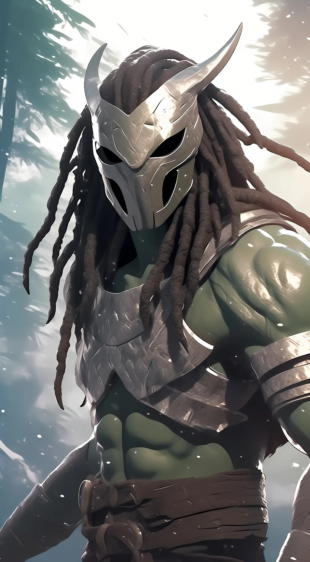 ai character: Ocho the Hunter background