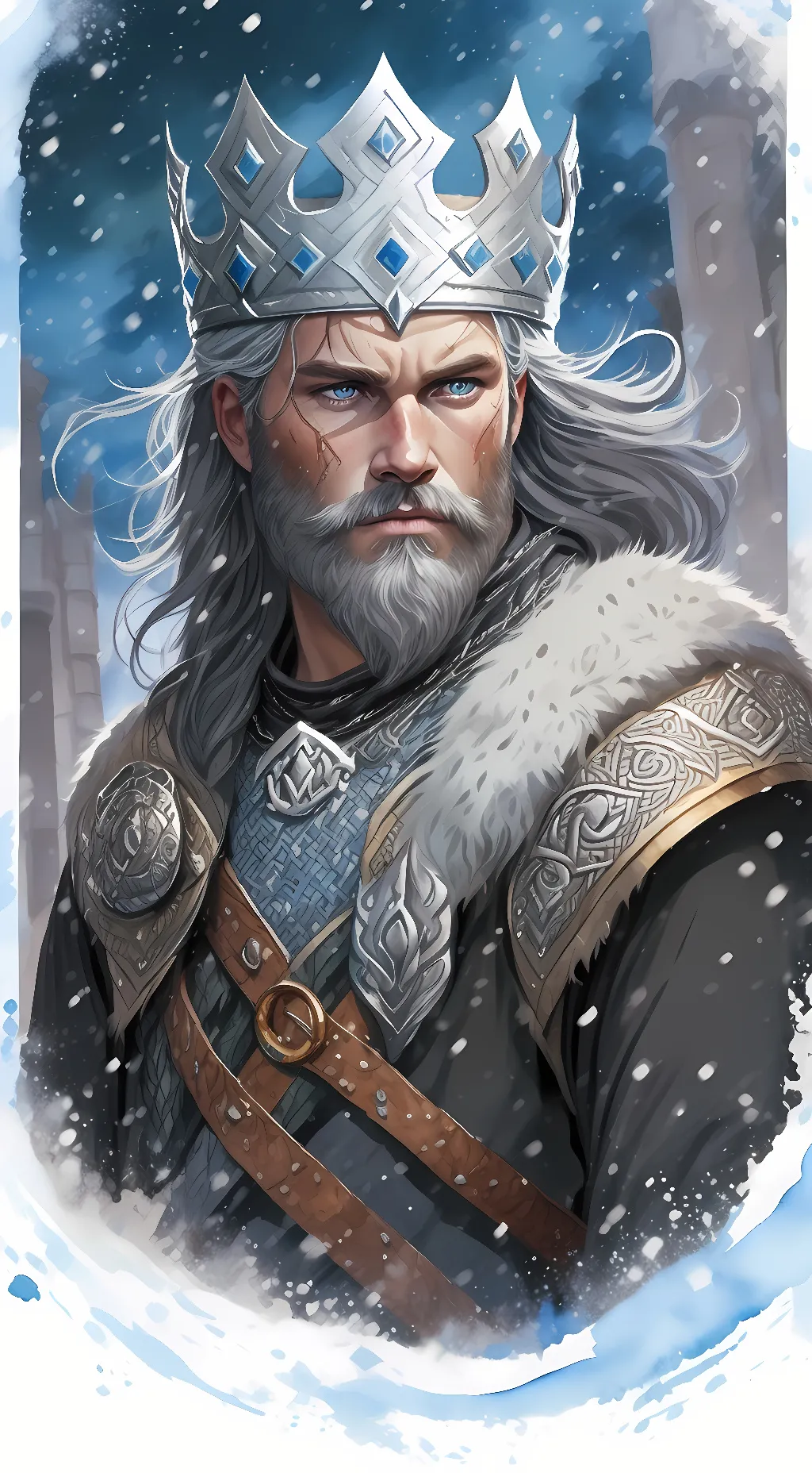 ai character: Astor, Norse King background