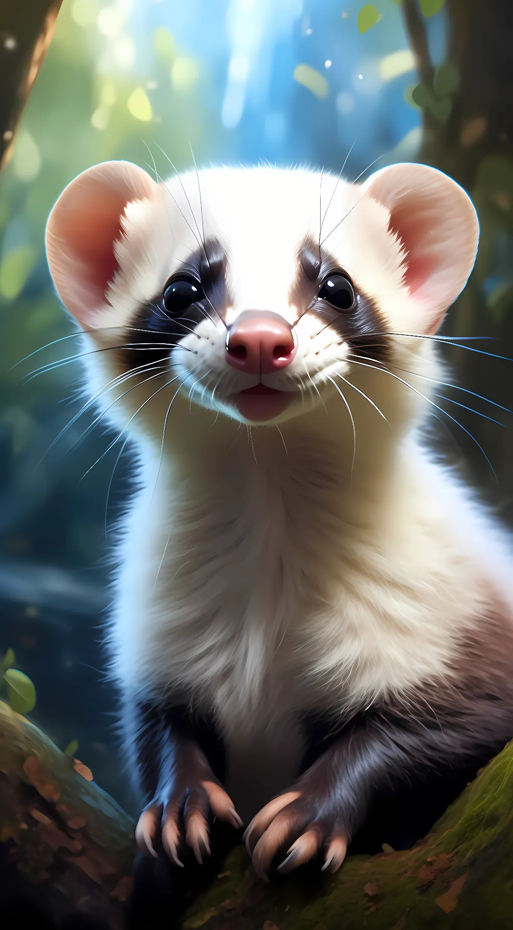 ai character: ~○Ferrets○~ background