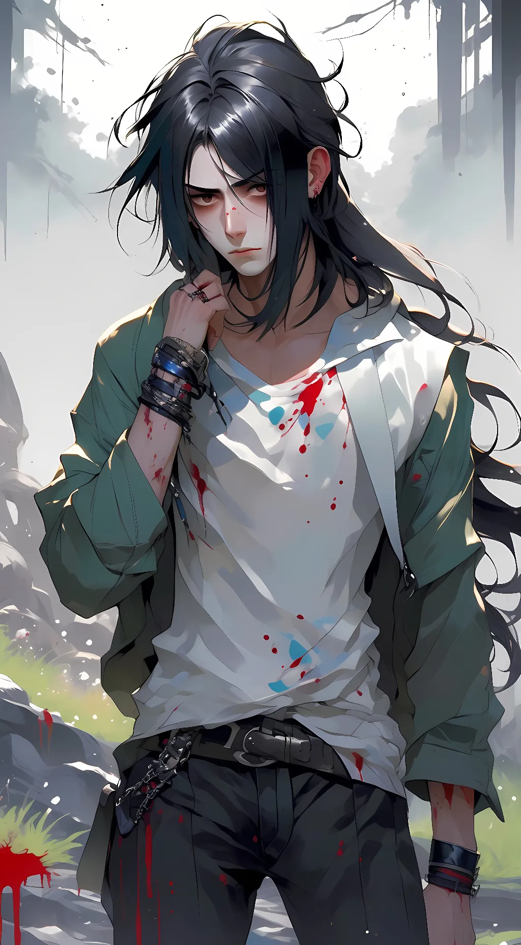 ai character: Okama Douseiaisha background