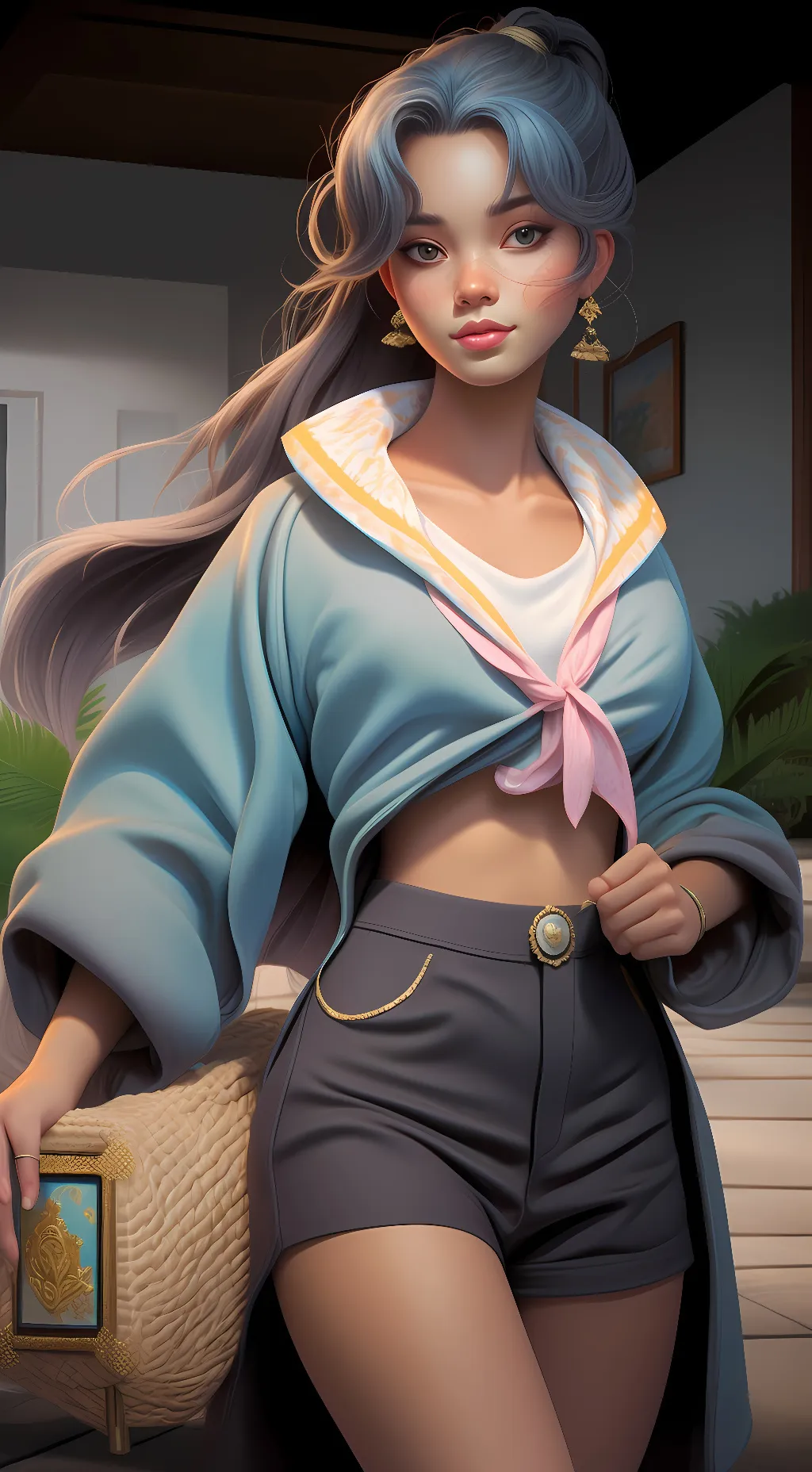 ai character: Ansley Nichole background