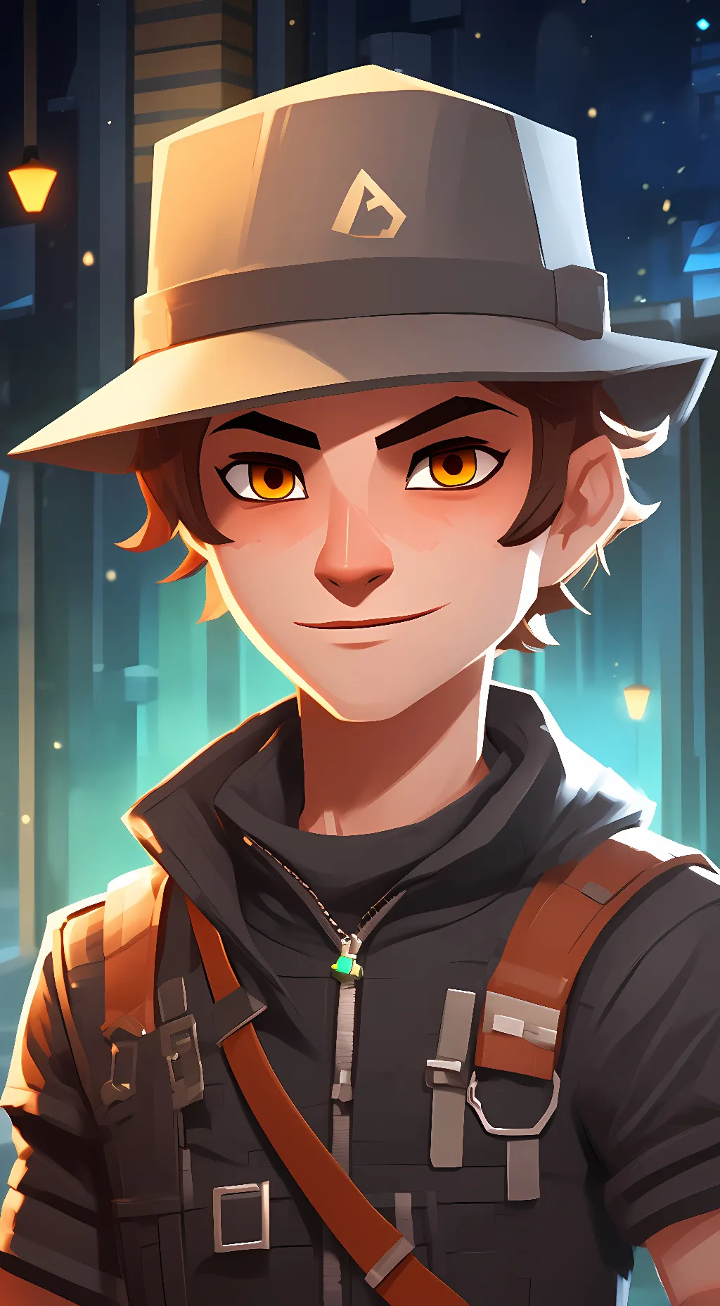 ai character: Carl background