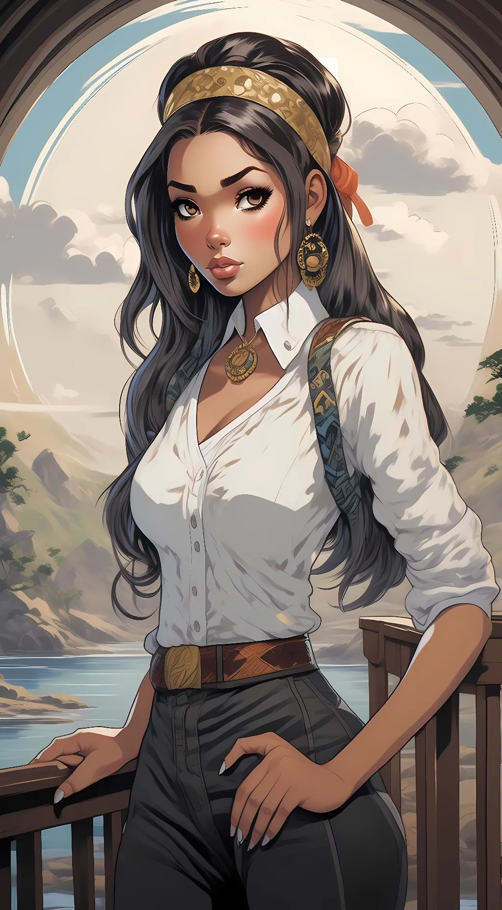 ai character: Nia Martinez background