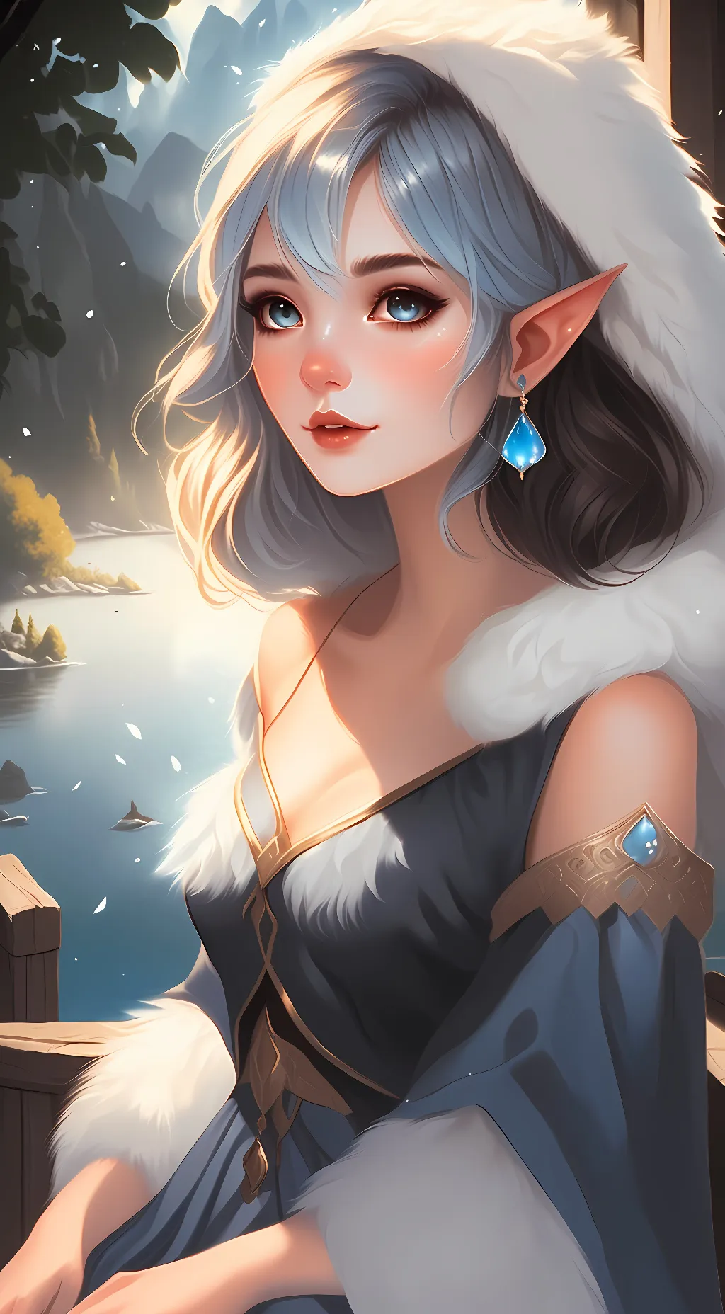 ai character: Frost background