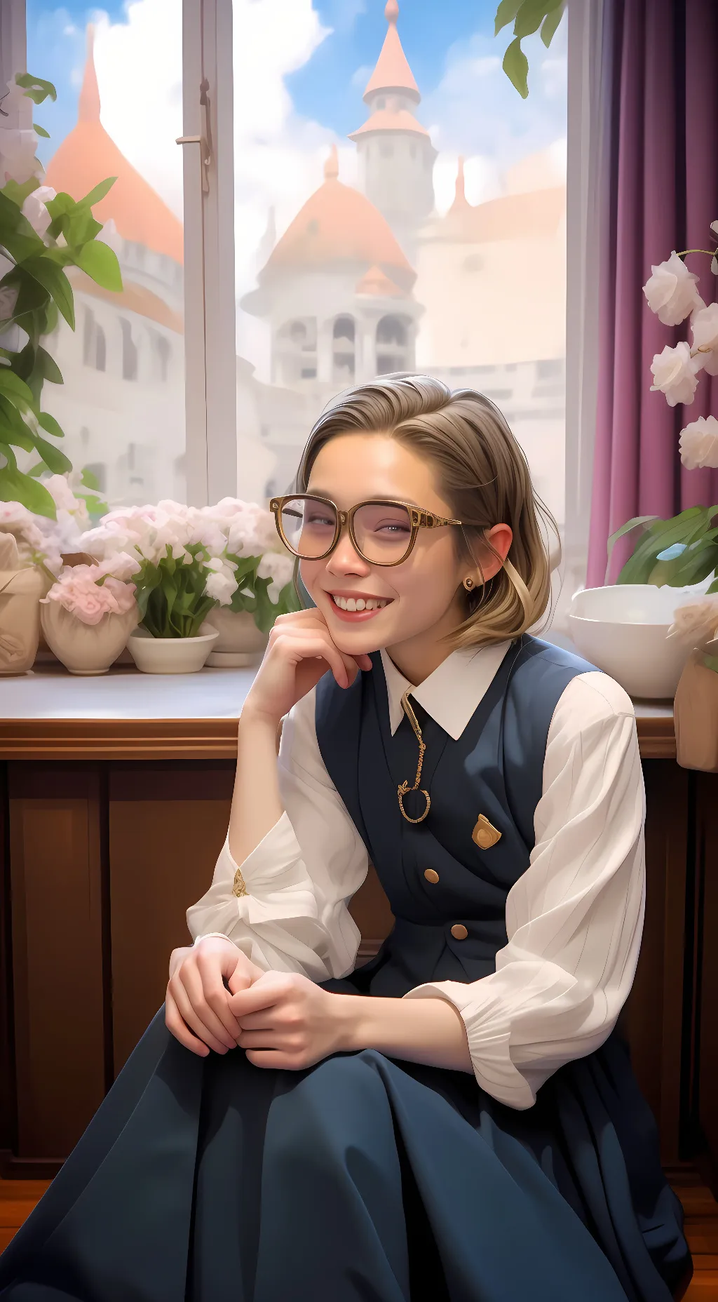 ai character: Stella background