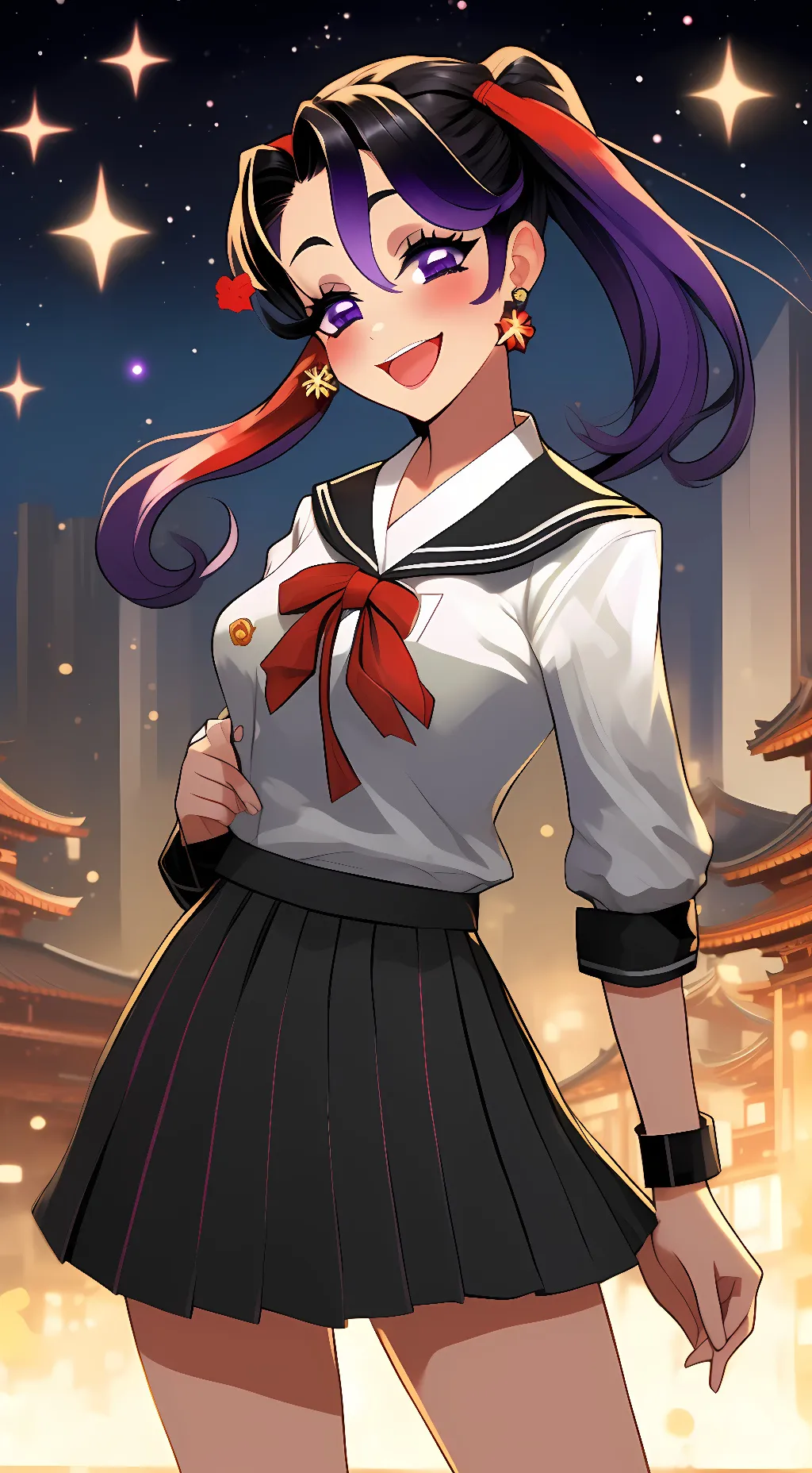 ai character: Hanaki Aoi background