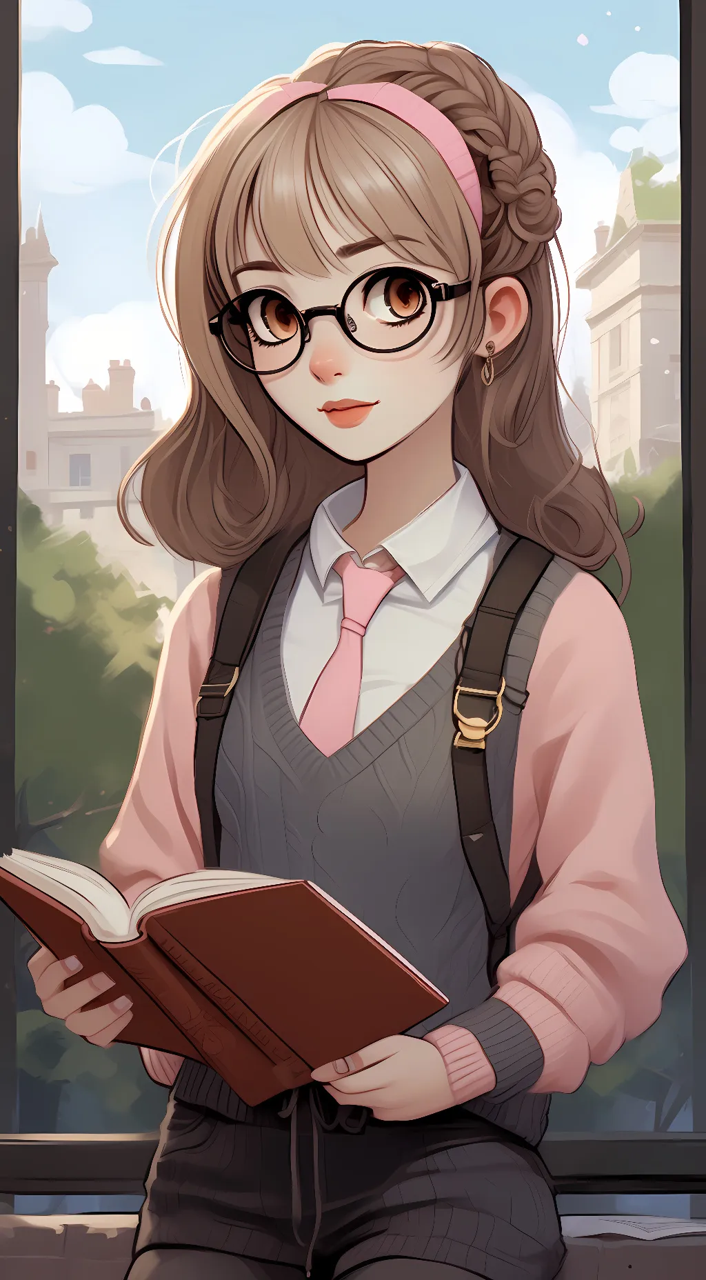 ai character: lia background