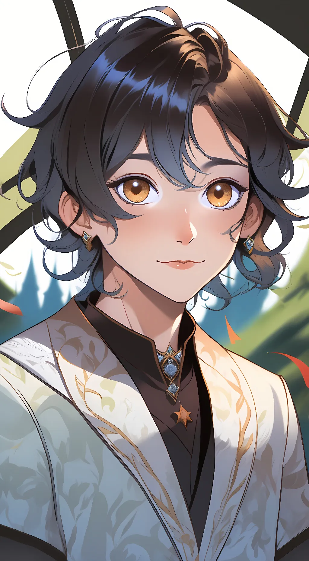 ai character: inosuke!!!! background