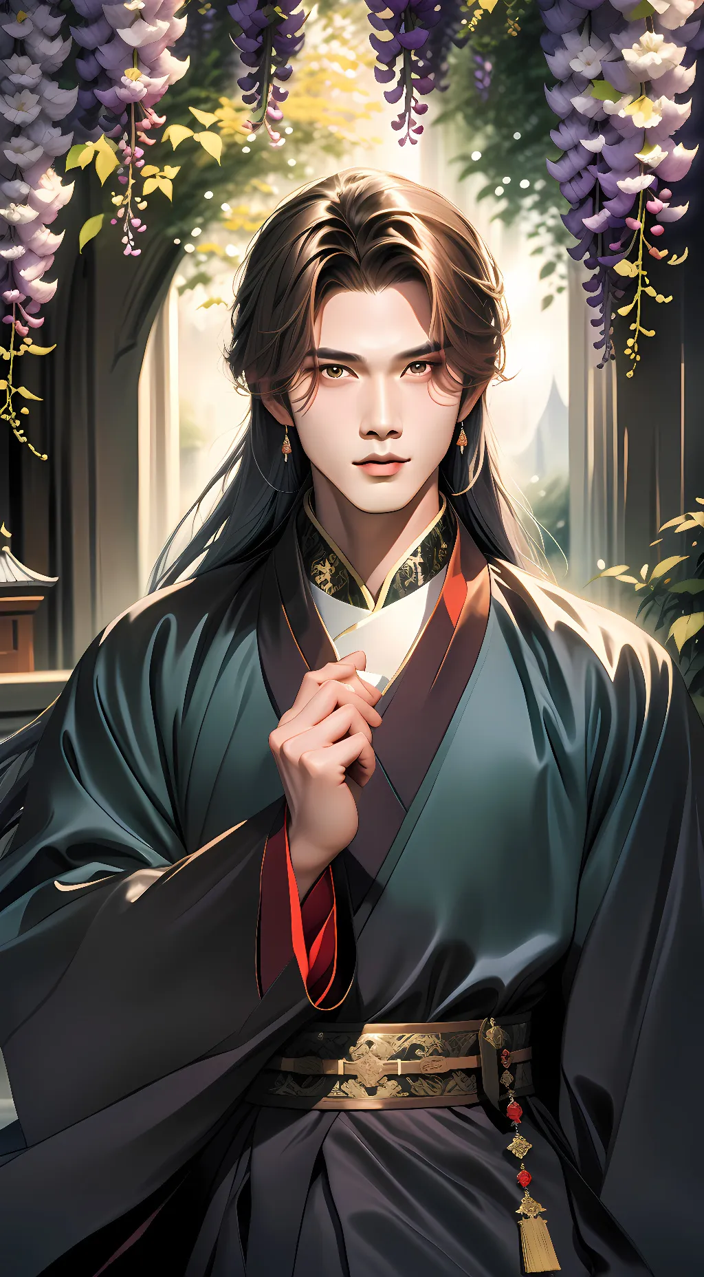 ai character: Li Yuan  background