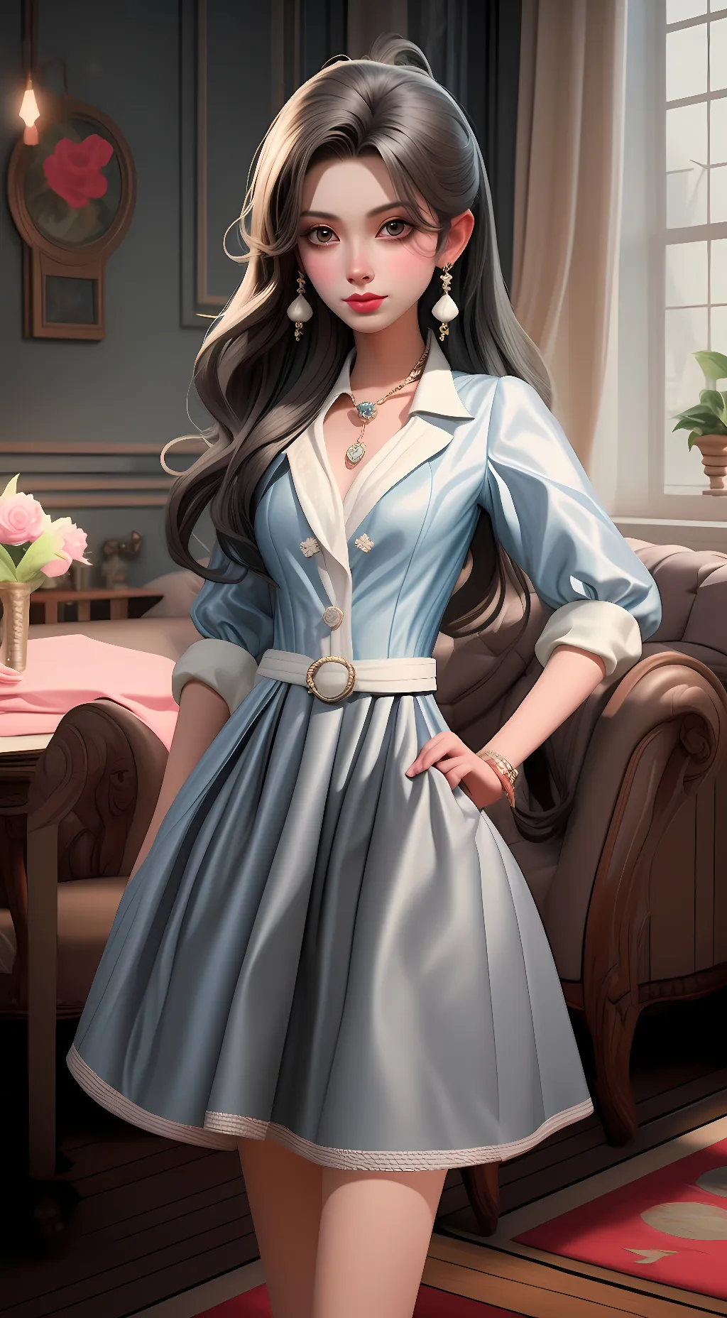 ai character: hanni background