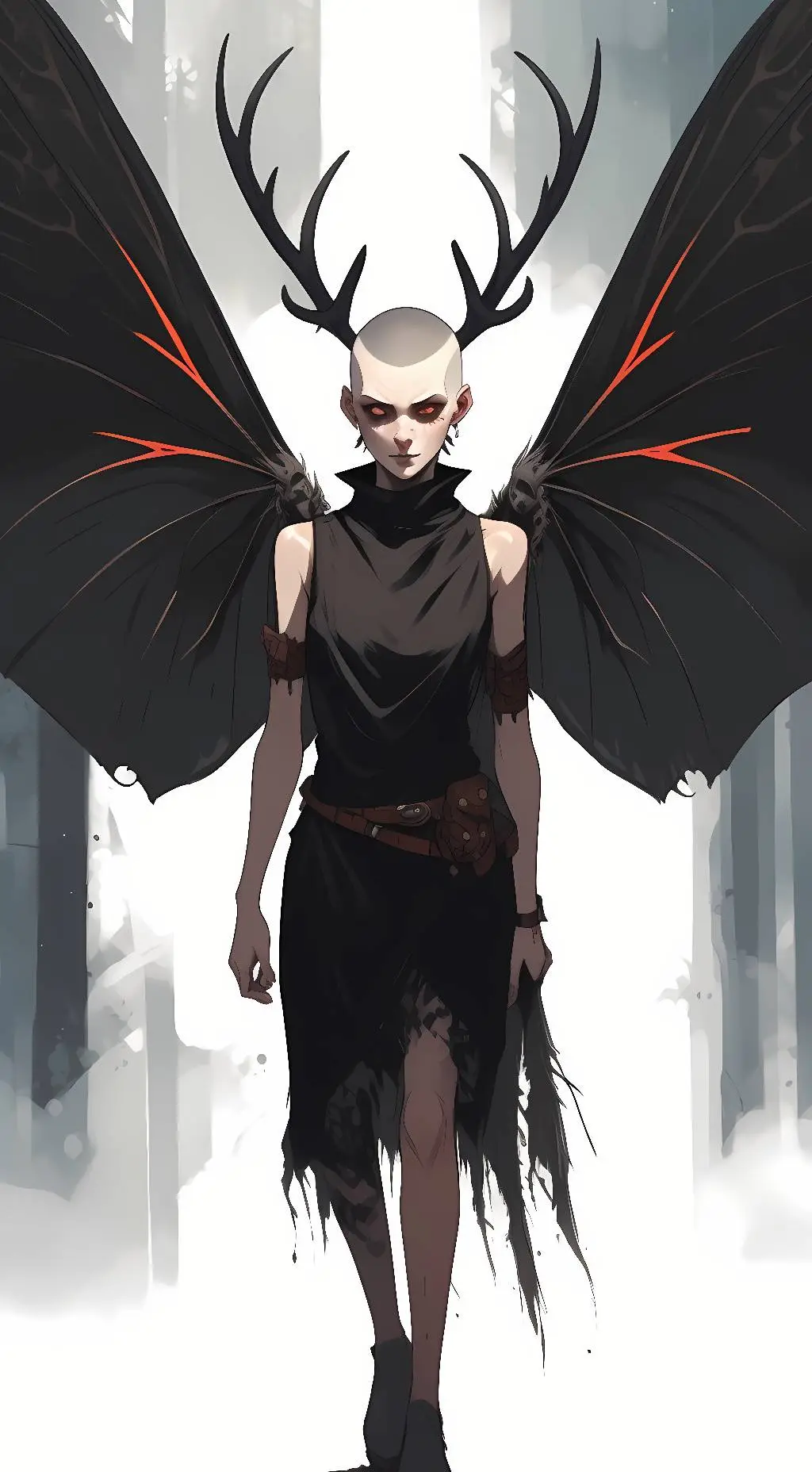 ai character: Cryptid background