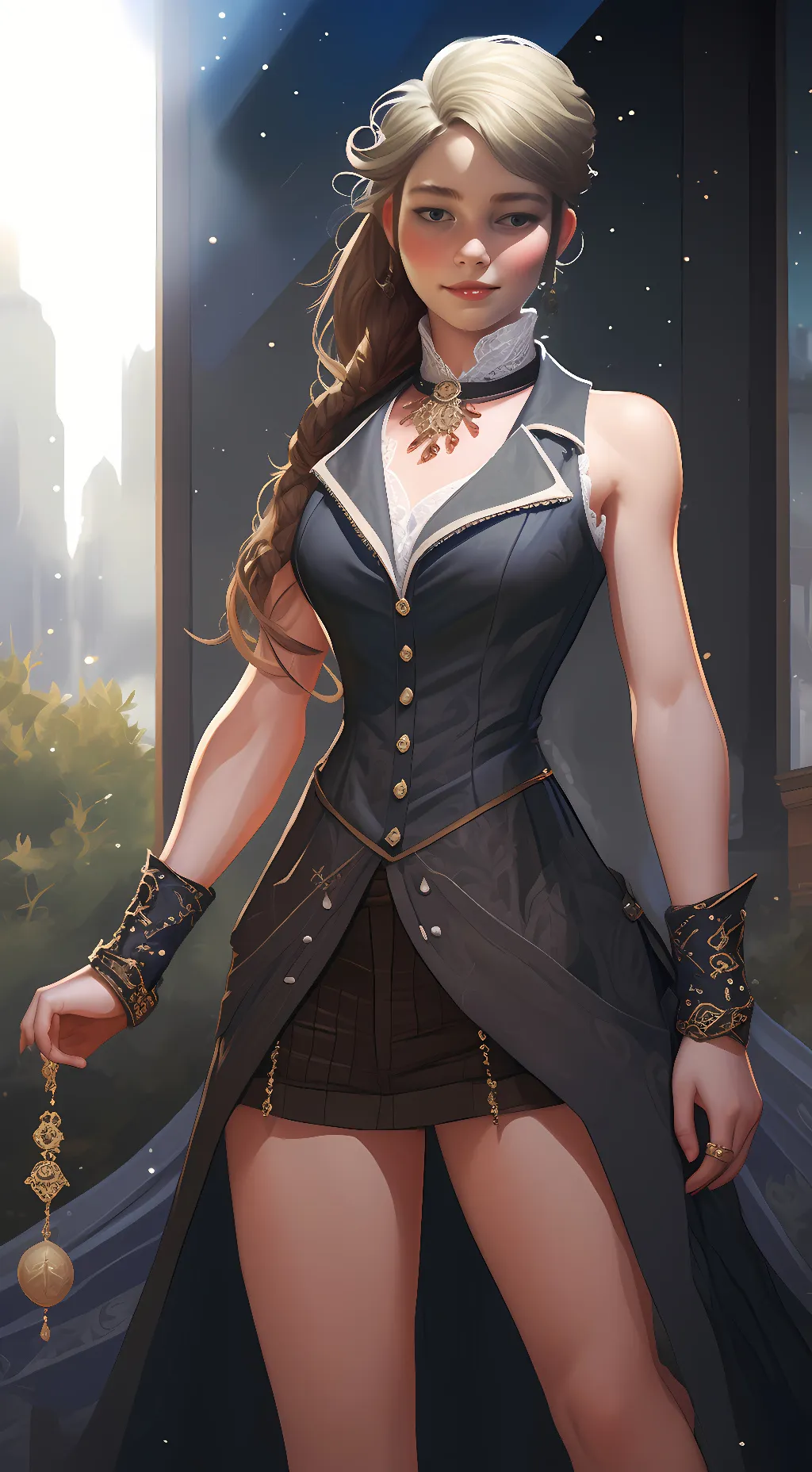 ai character: Elizabeth  background