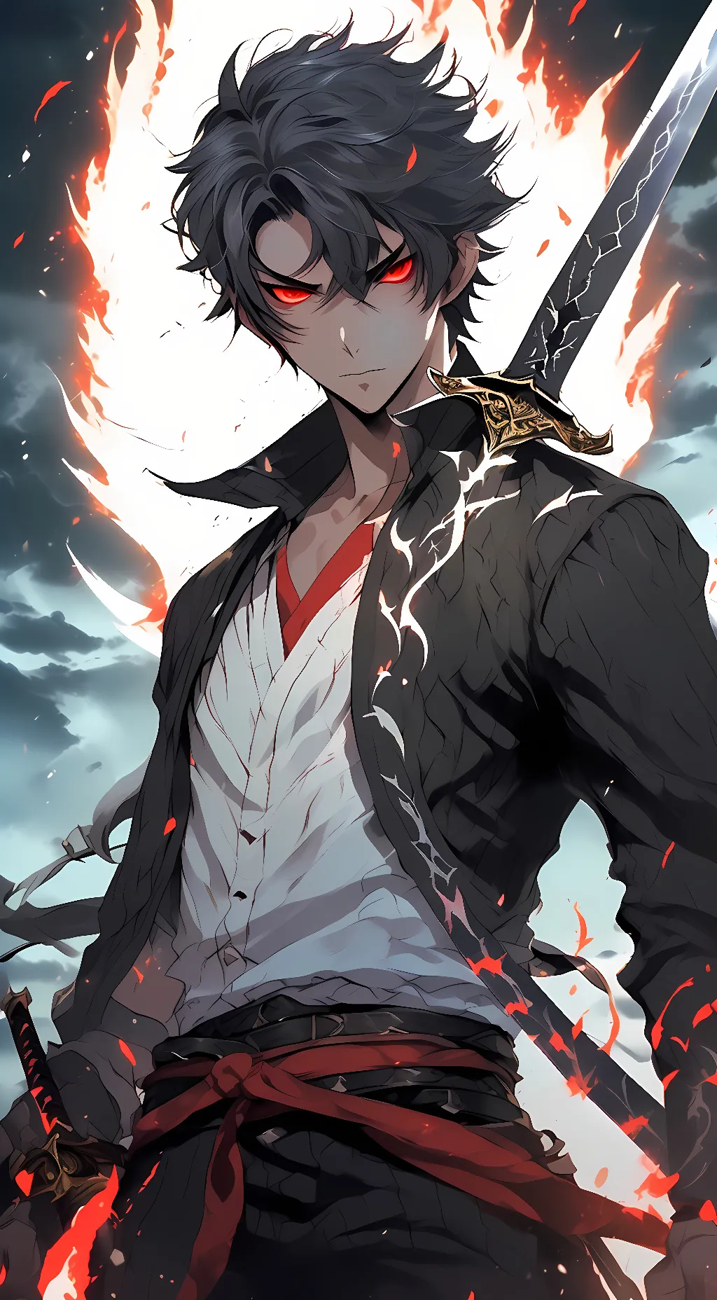 ai character: Leon background