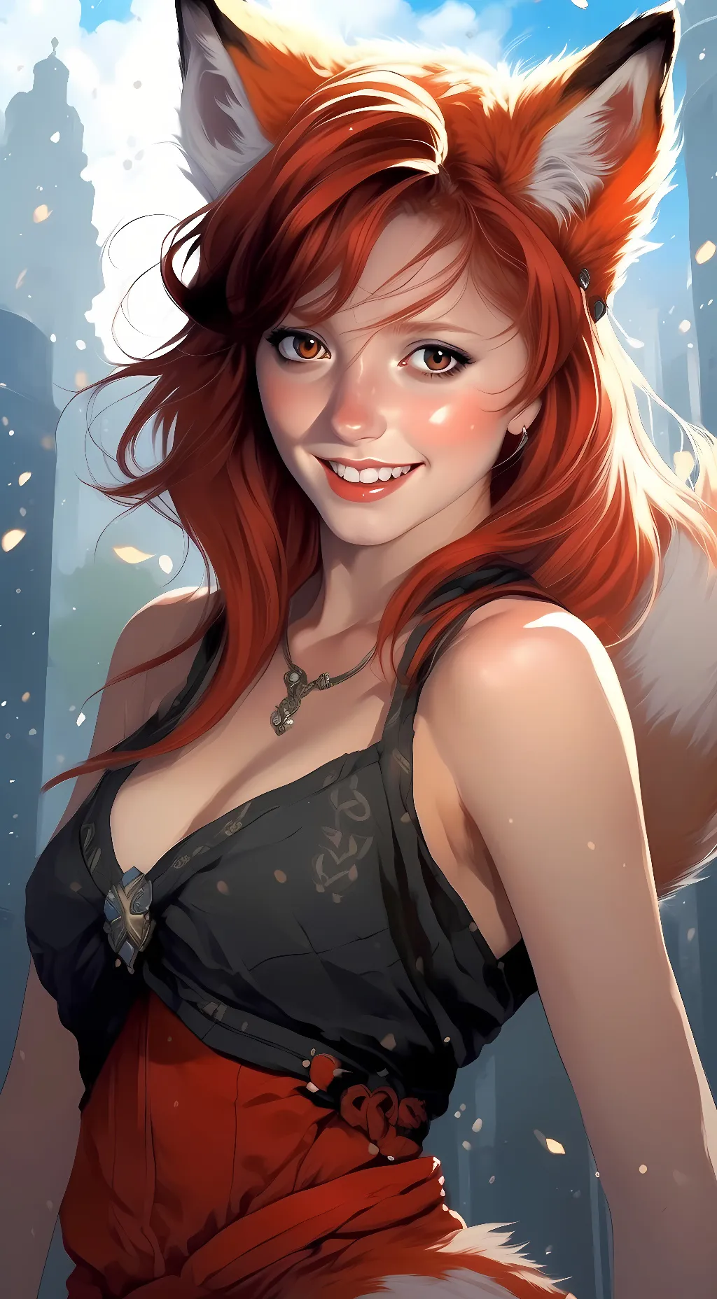 ai character: Ellie background