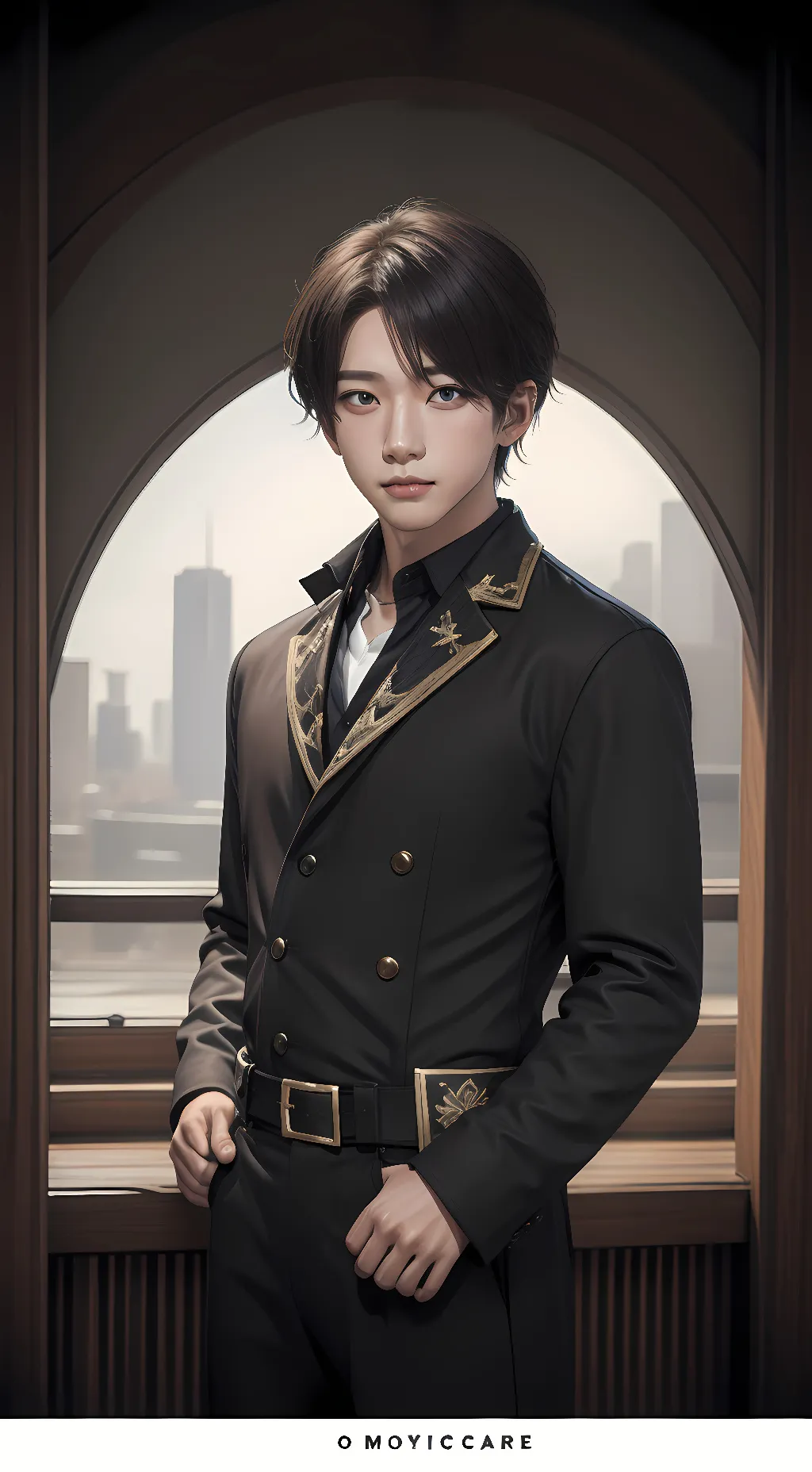 ai character: siren  background