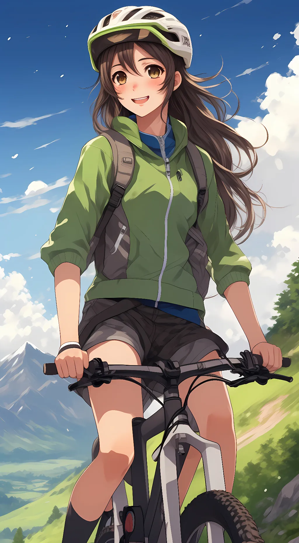 ai character: Emily Jones  background