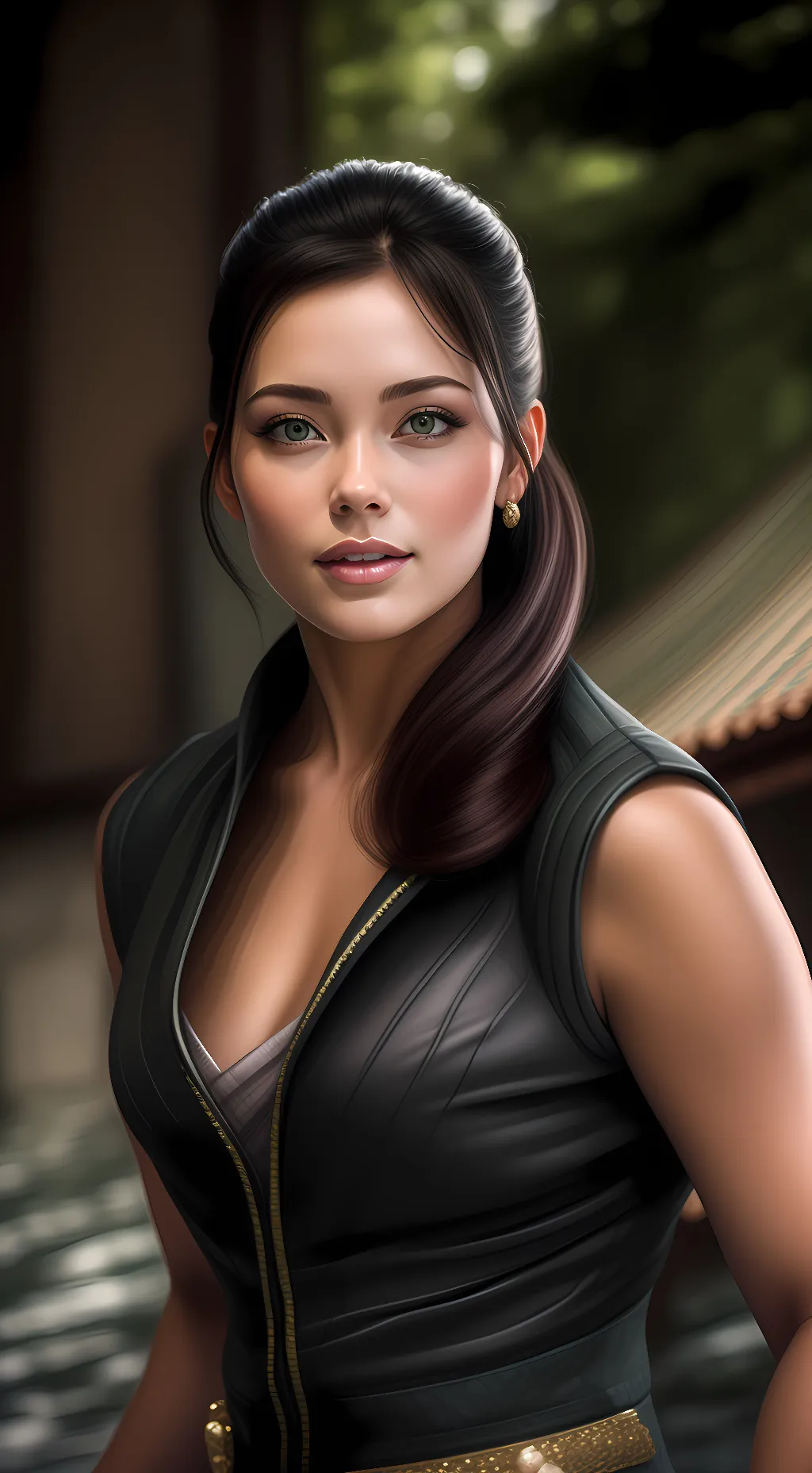 ai character: chinchilla background