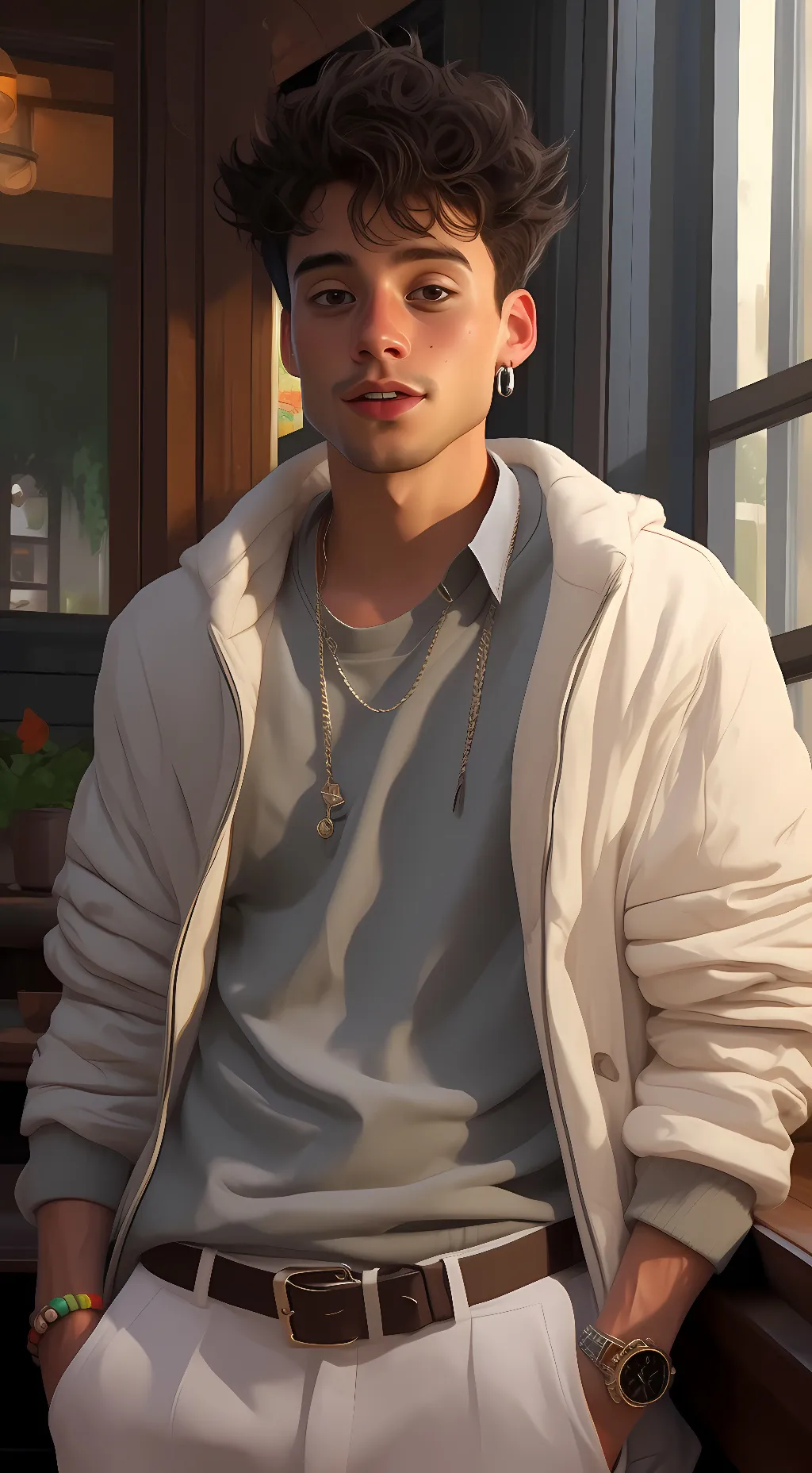 ai character: Michael background