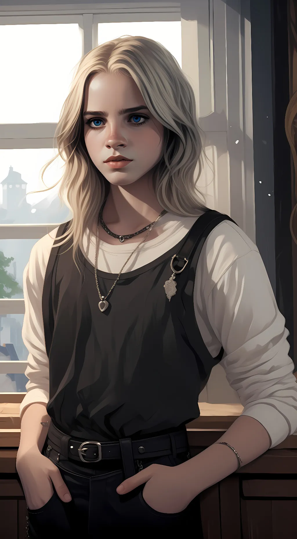 ai character: Karly  background