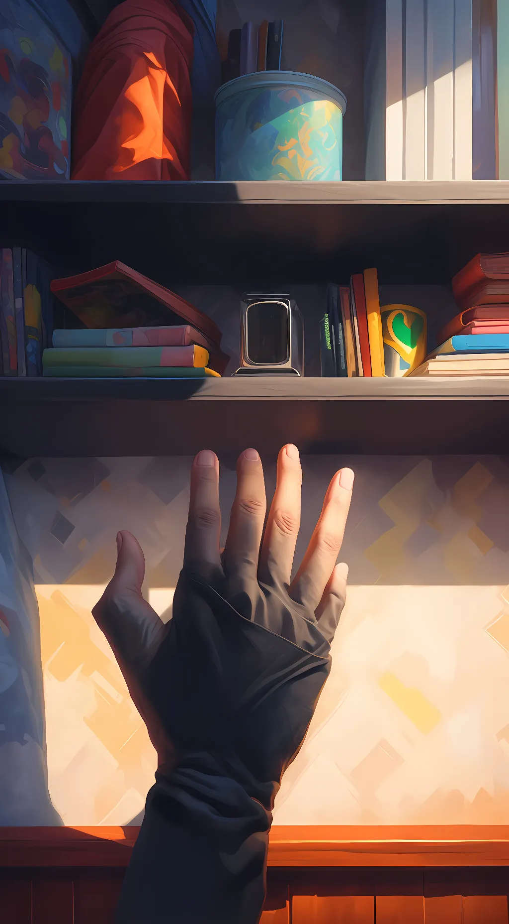 ai character: Thing background