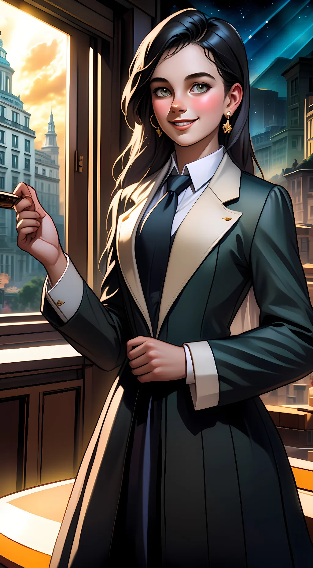 ai character: lily background