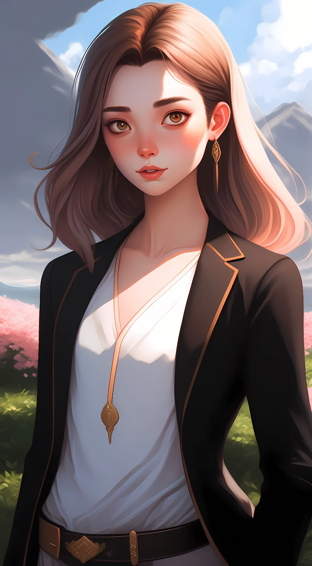 ai character: maia background