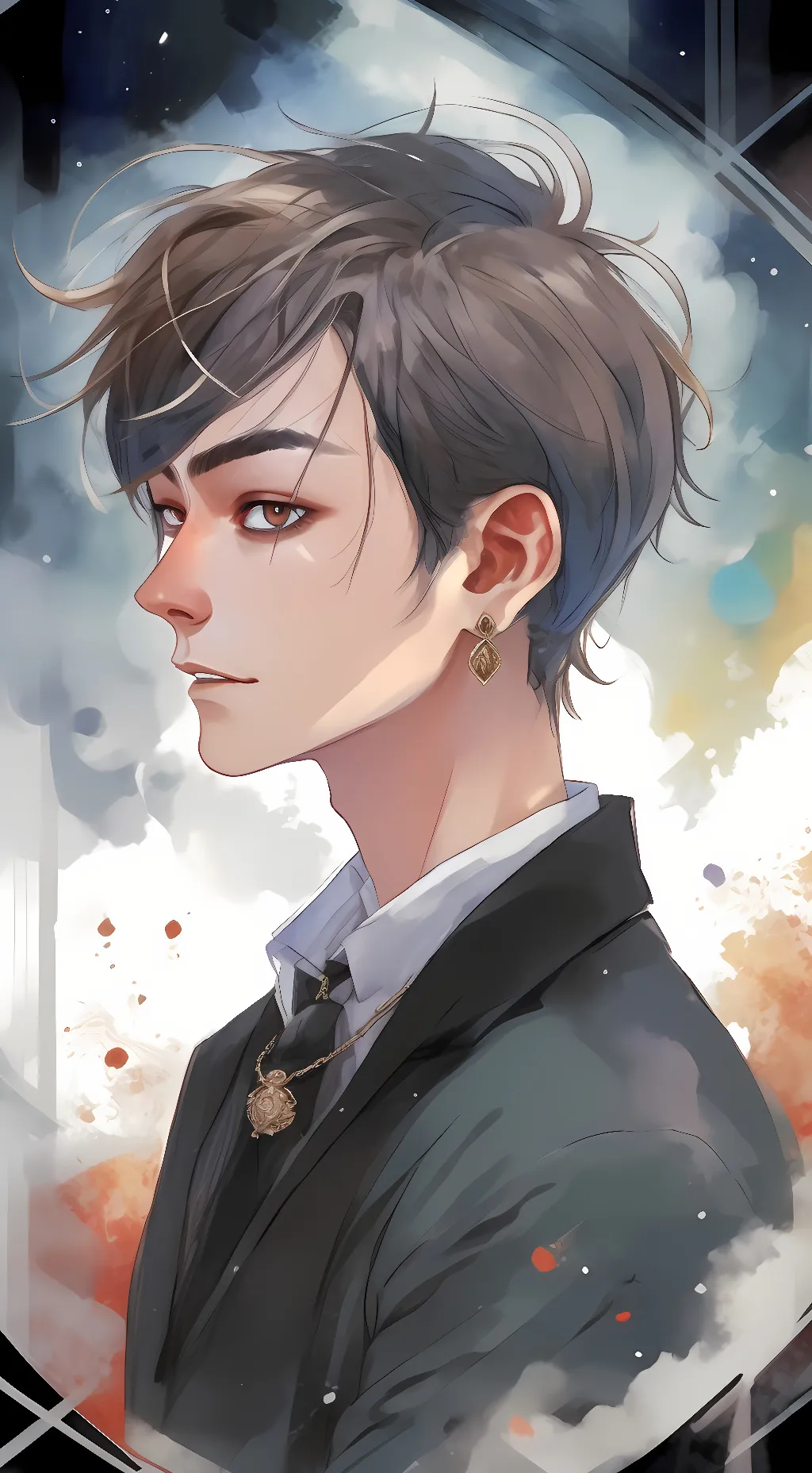 ai character: James Thornton background