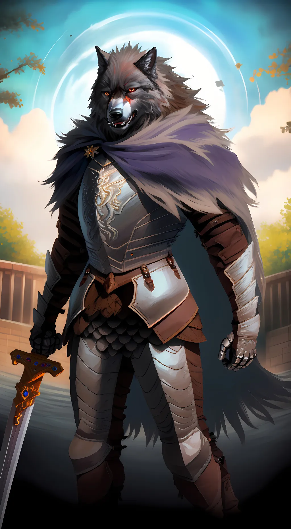 ai character: Blaidd background