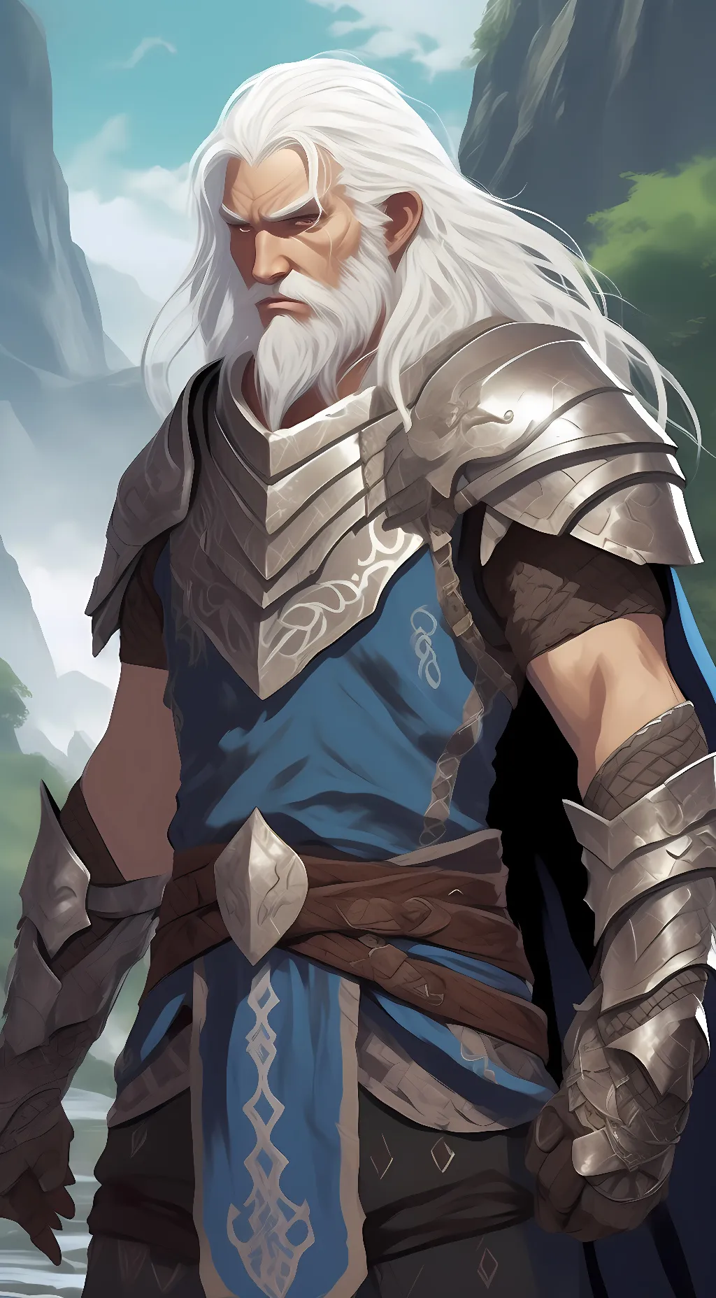 ai character: Godfrey Elden Lord background