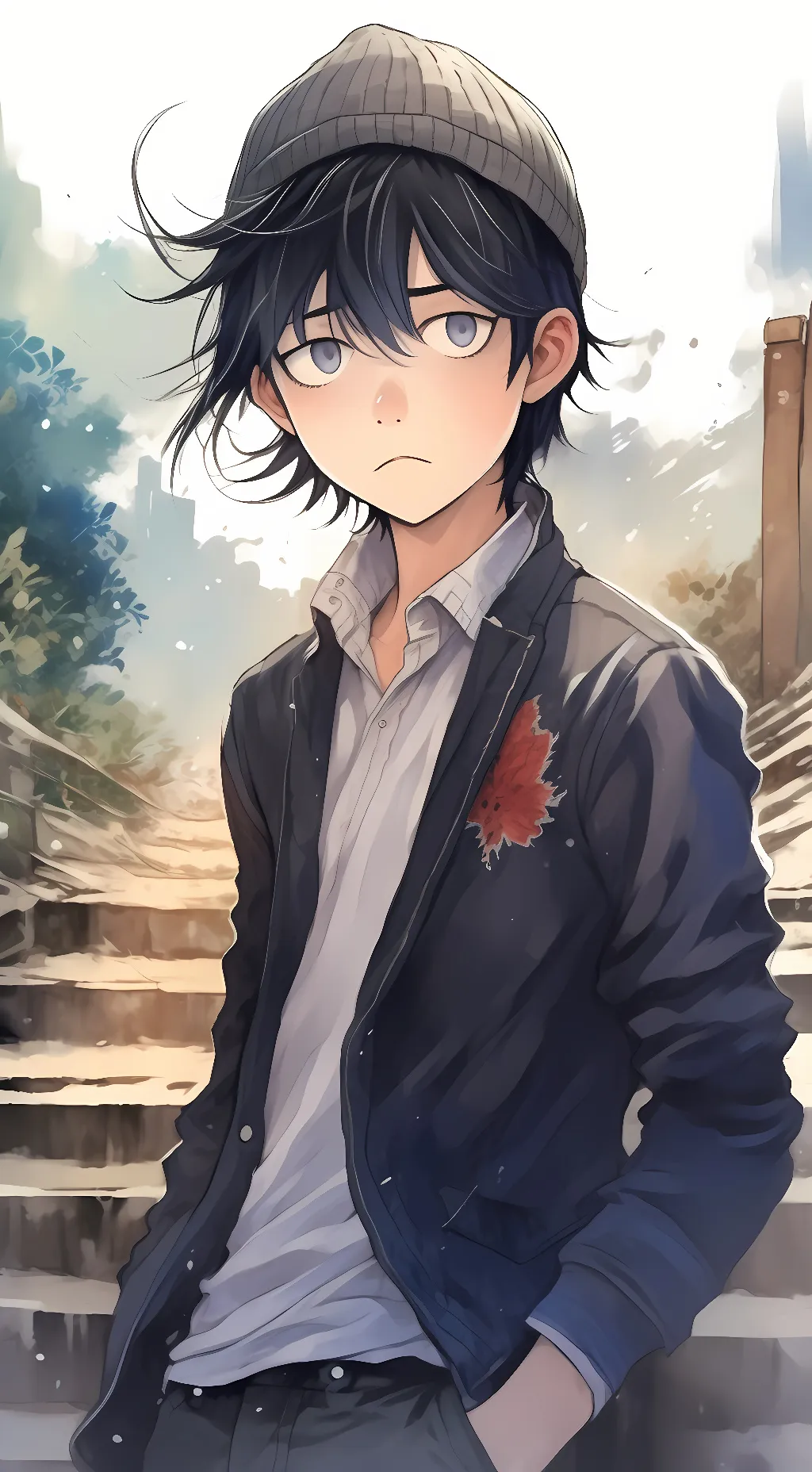 ai character: Ross background