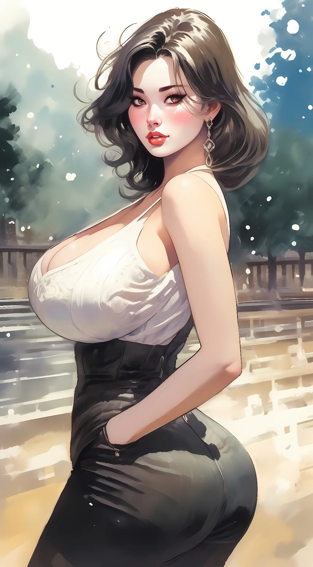 ai character: Abby background