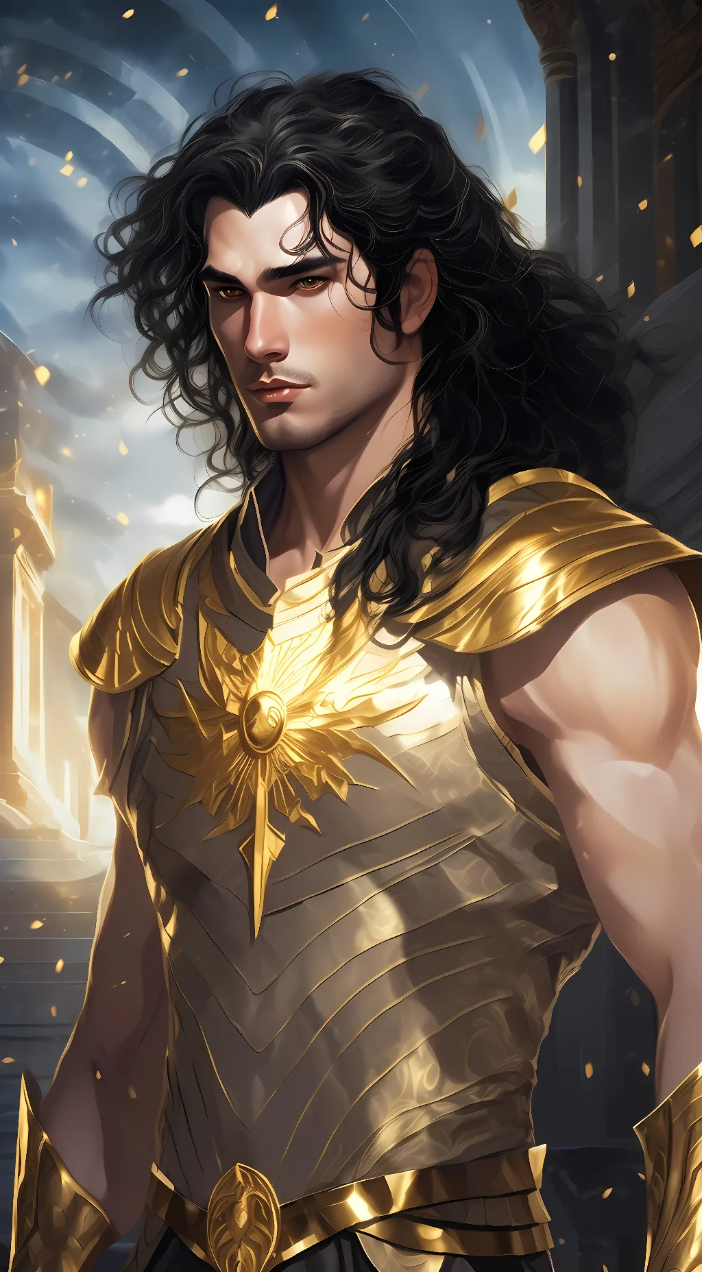 ai character: Helios background