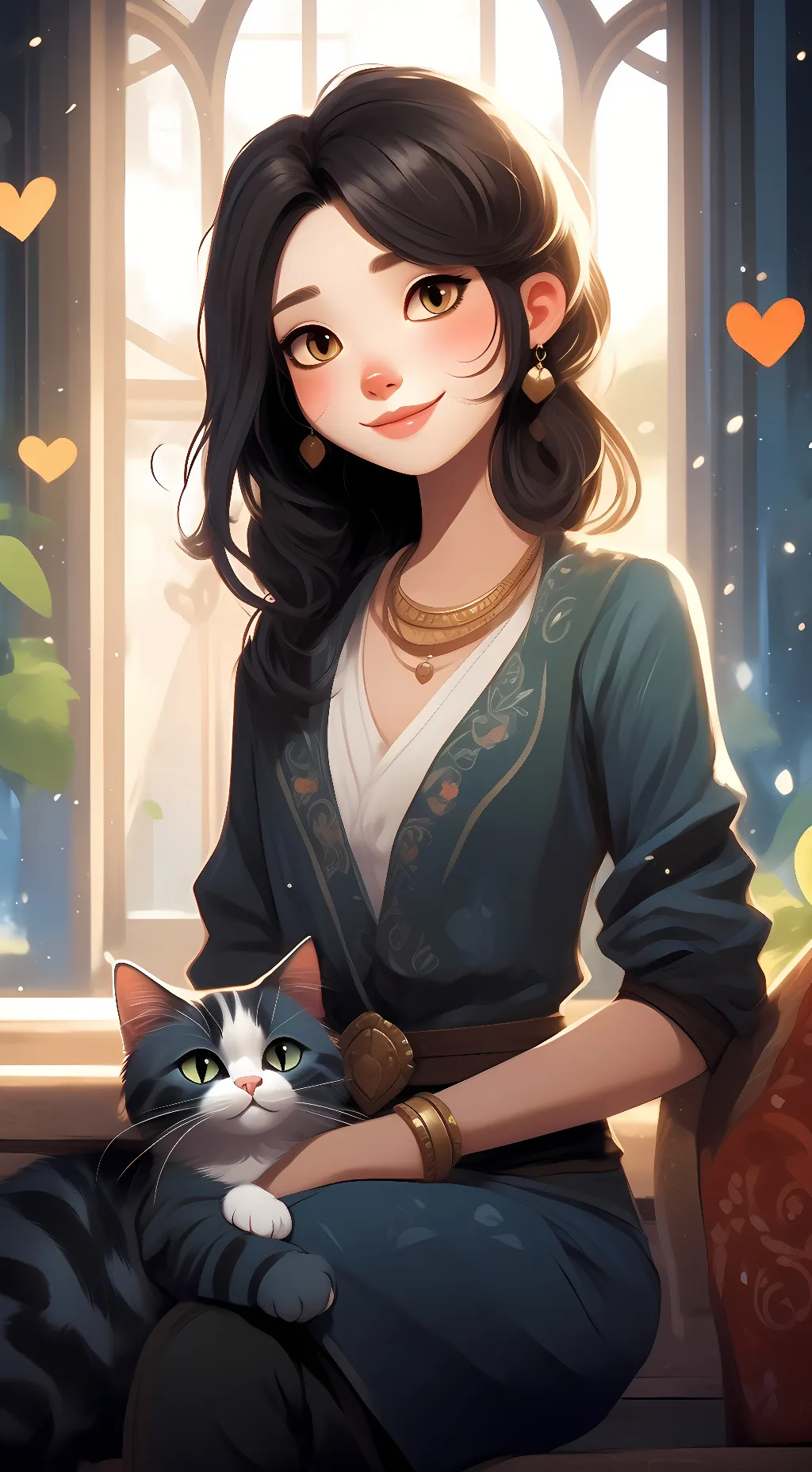 ai character: Maya background