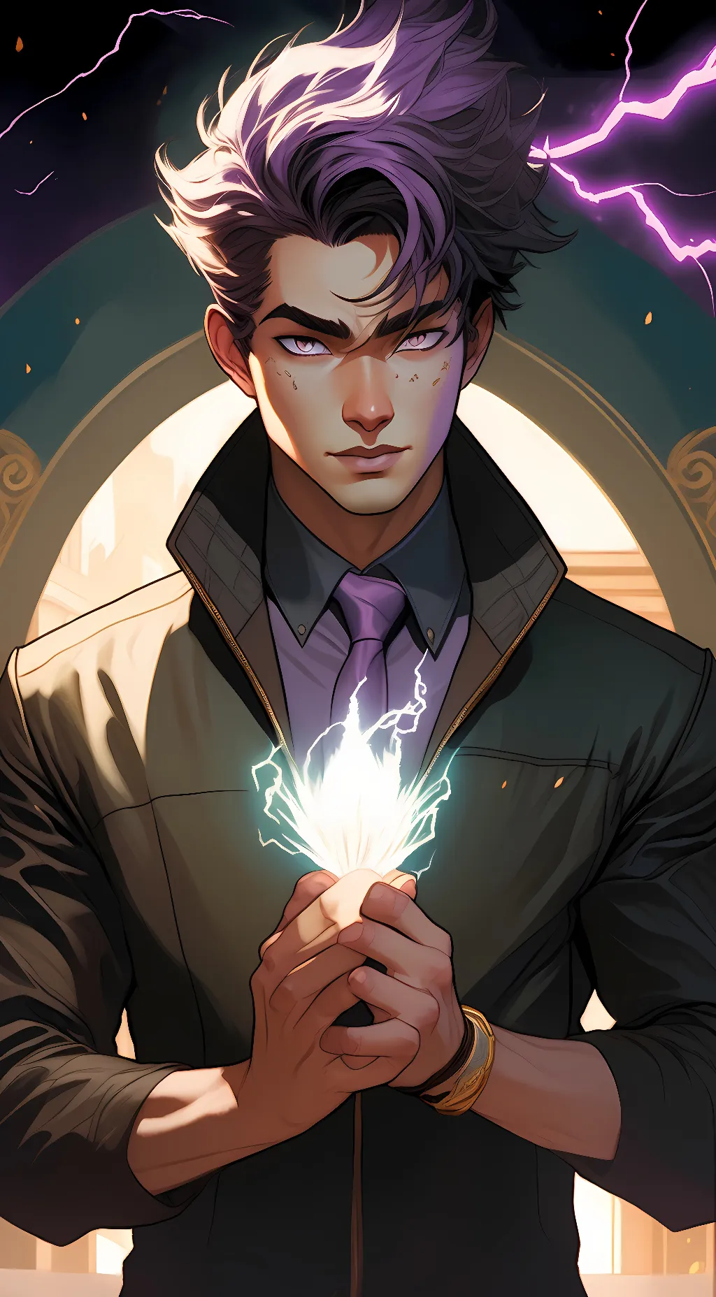 ai character: ??? background