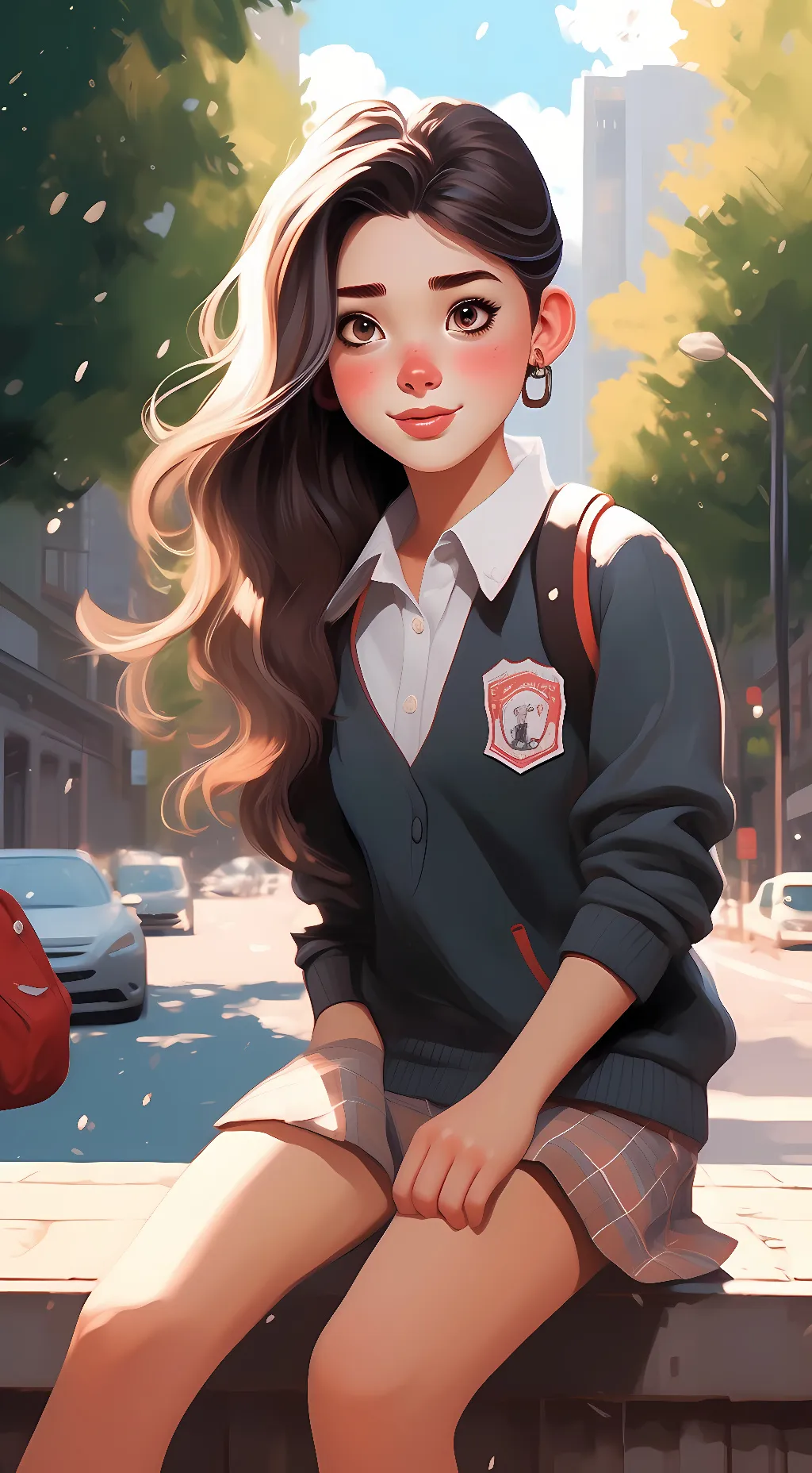 ai character: Liz Walker background