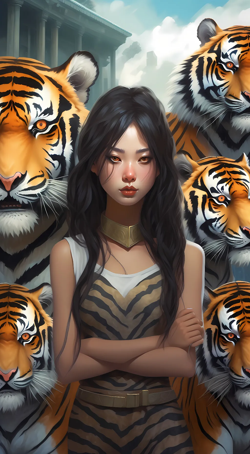 ai character: Tigress background