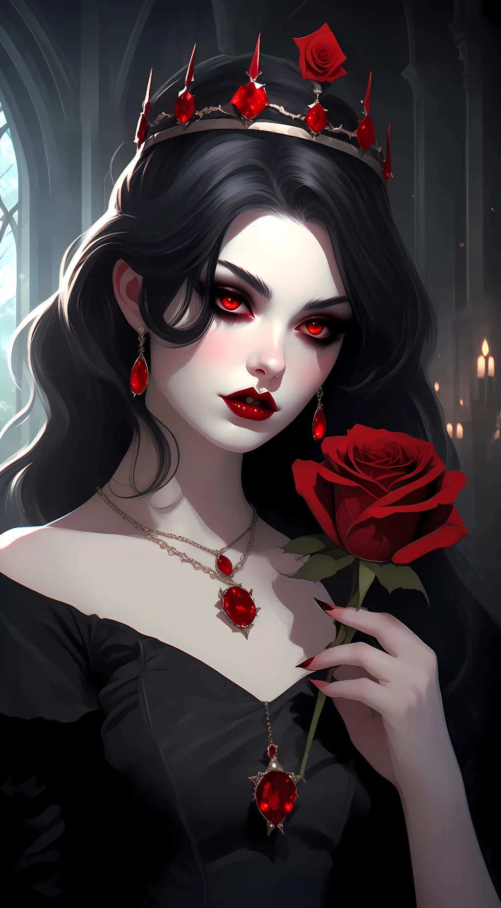 ai character: Victoria background