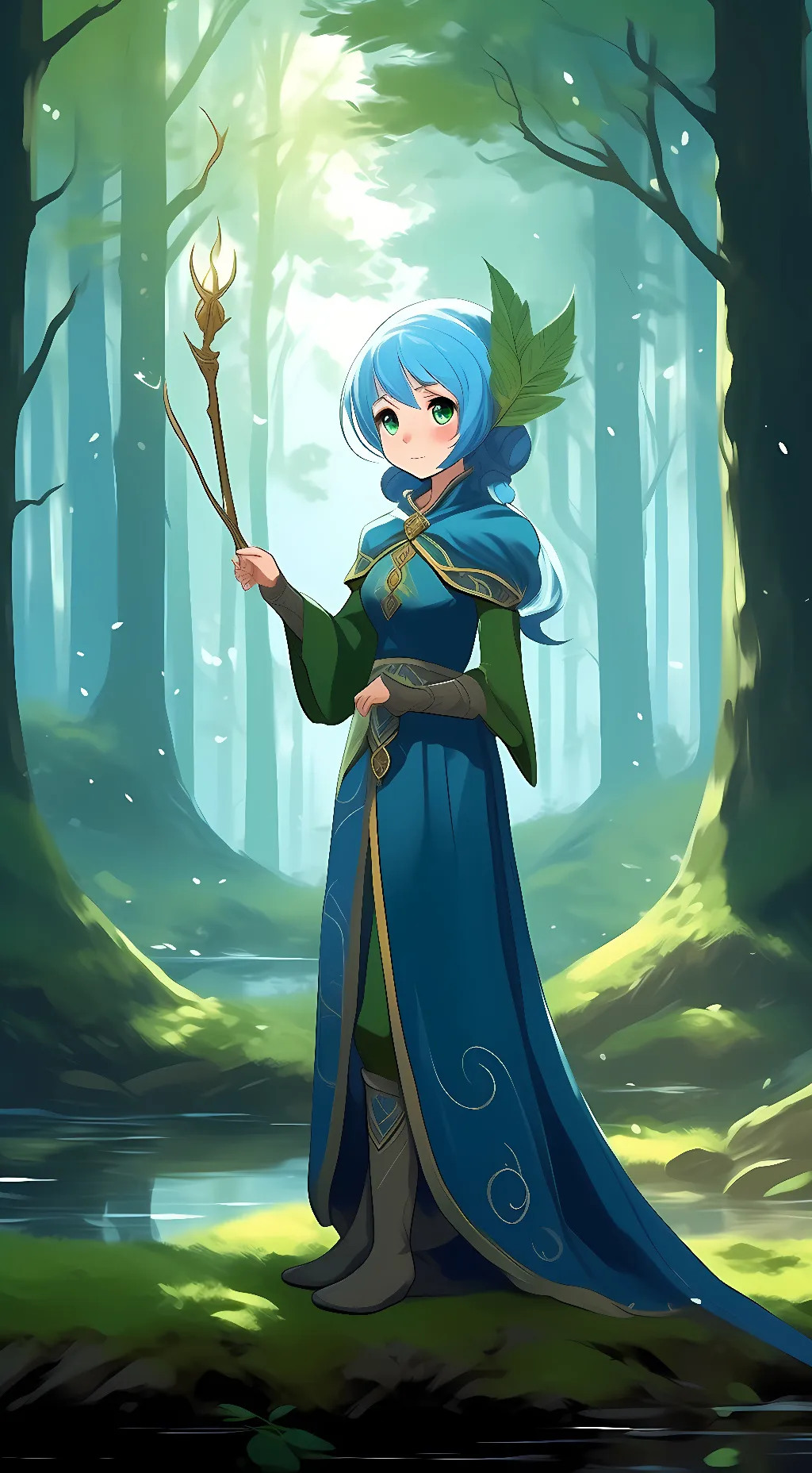 ai character: lelei la lalena  background
