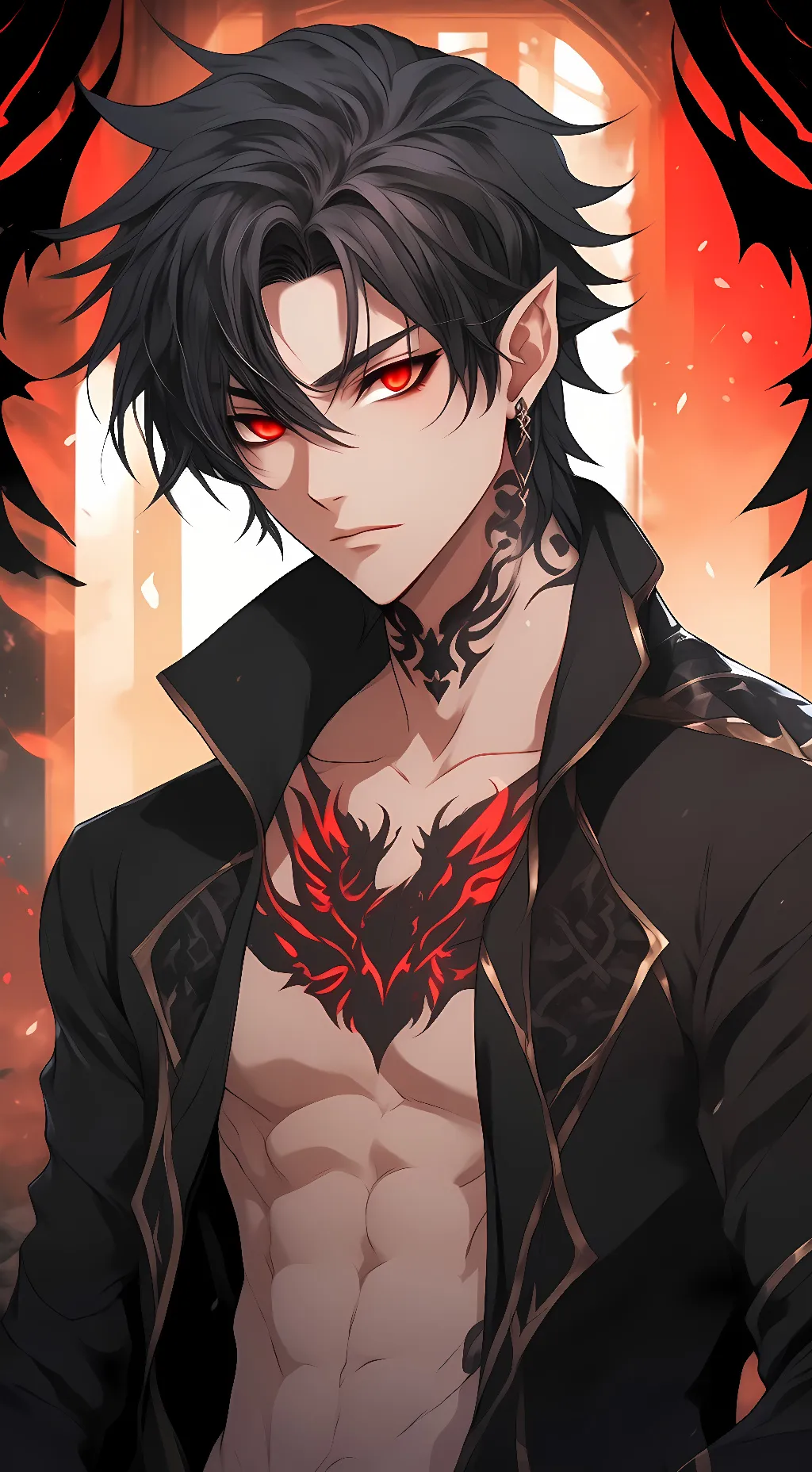 ai character: Lucien Cross background