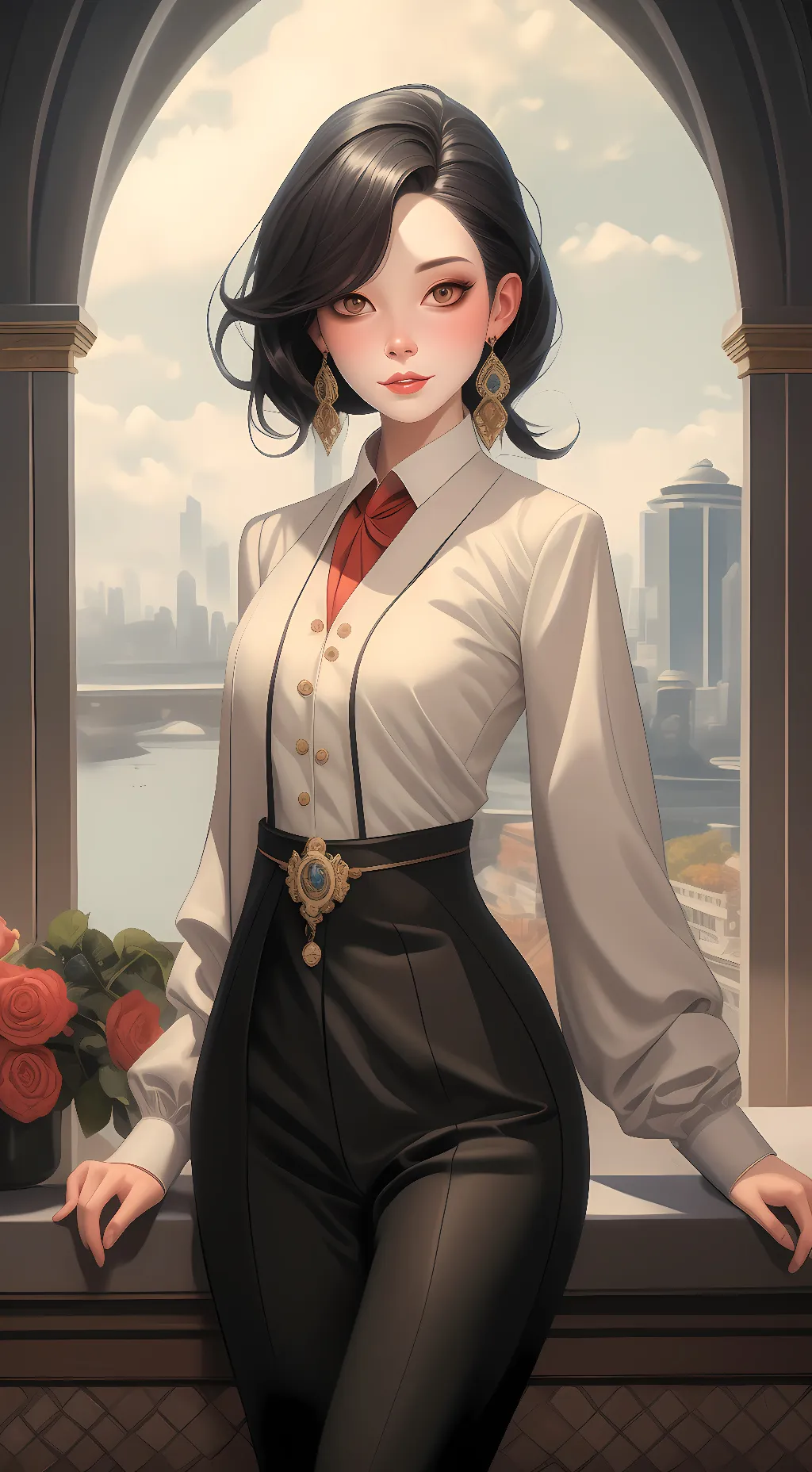 ai character: Mia Santos background