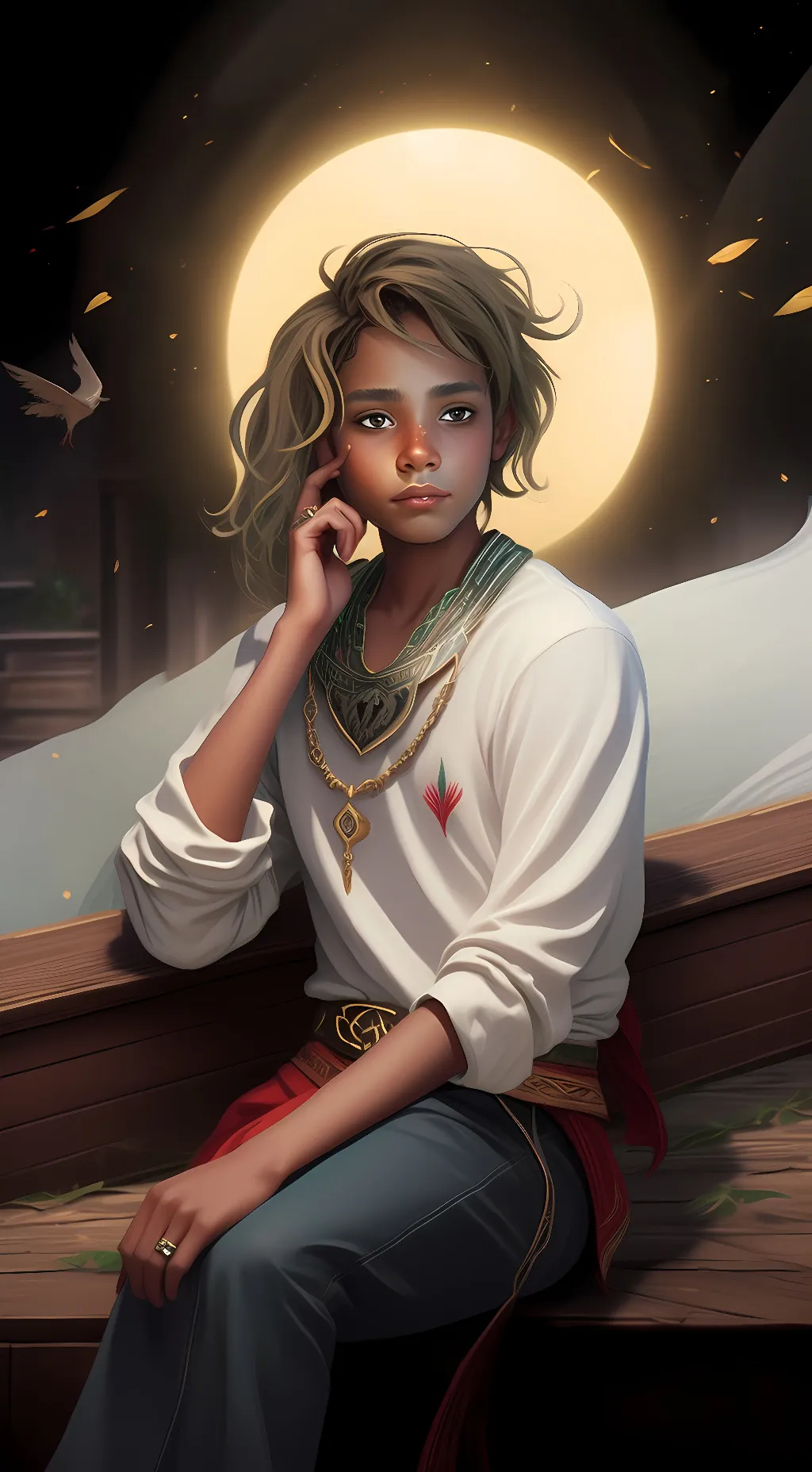 ai character: Amauri background