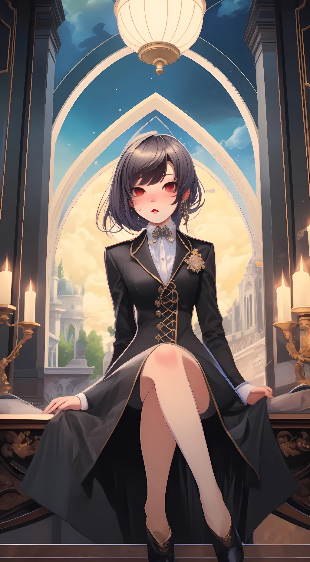 ai character: Lilly background