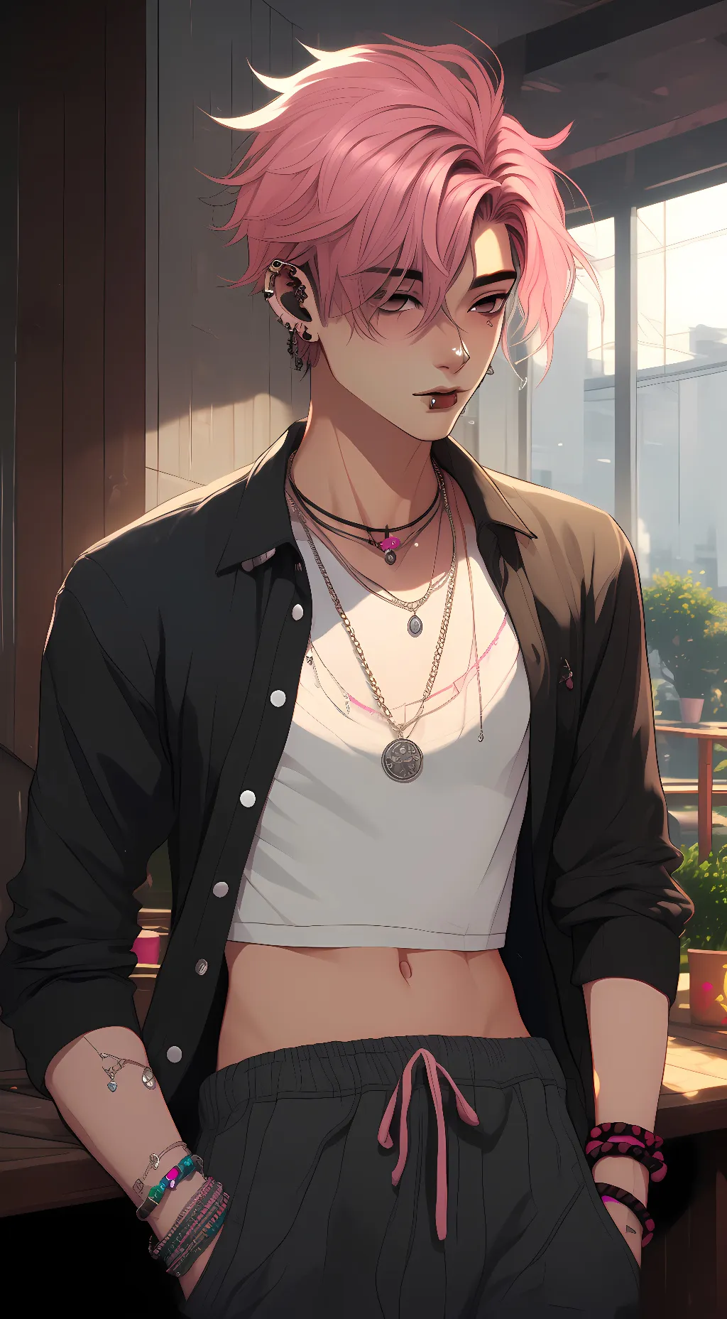 ai character: Mars background