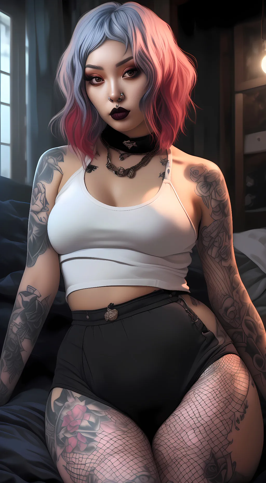 ai character: Luna background