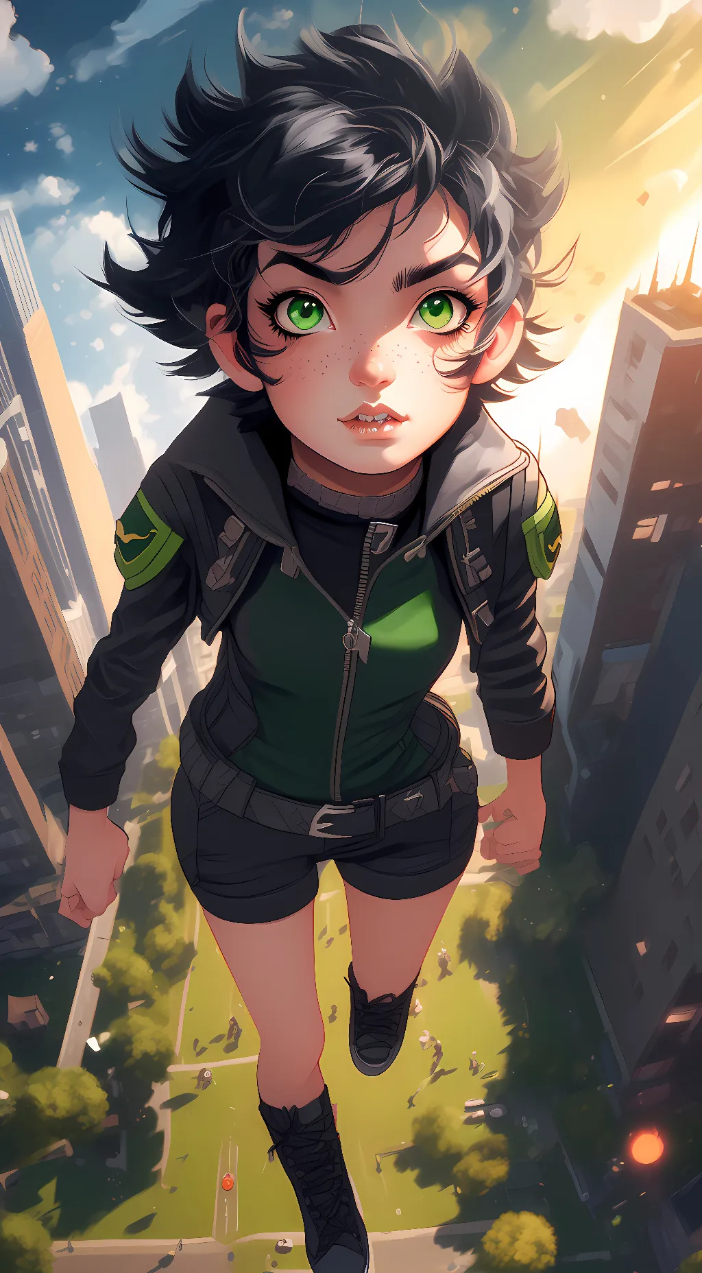 ai character: Buttercup background